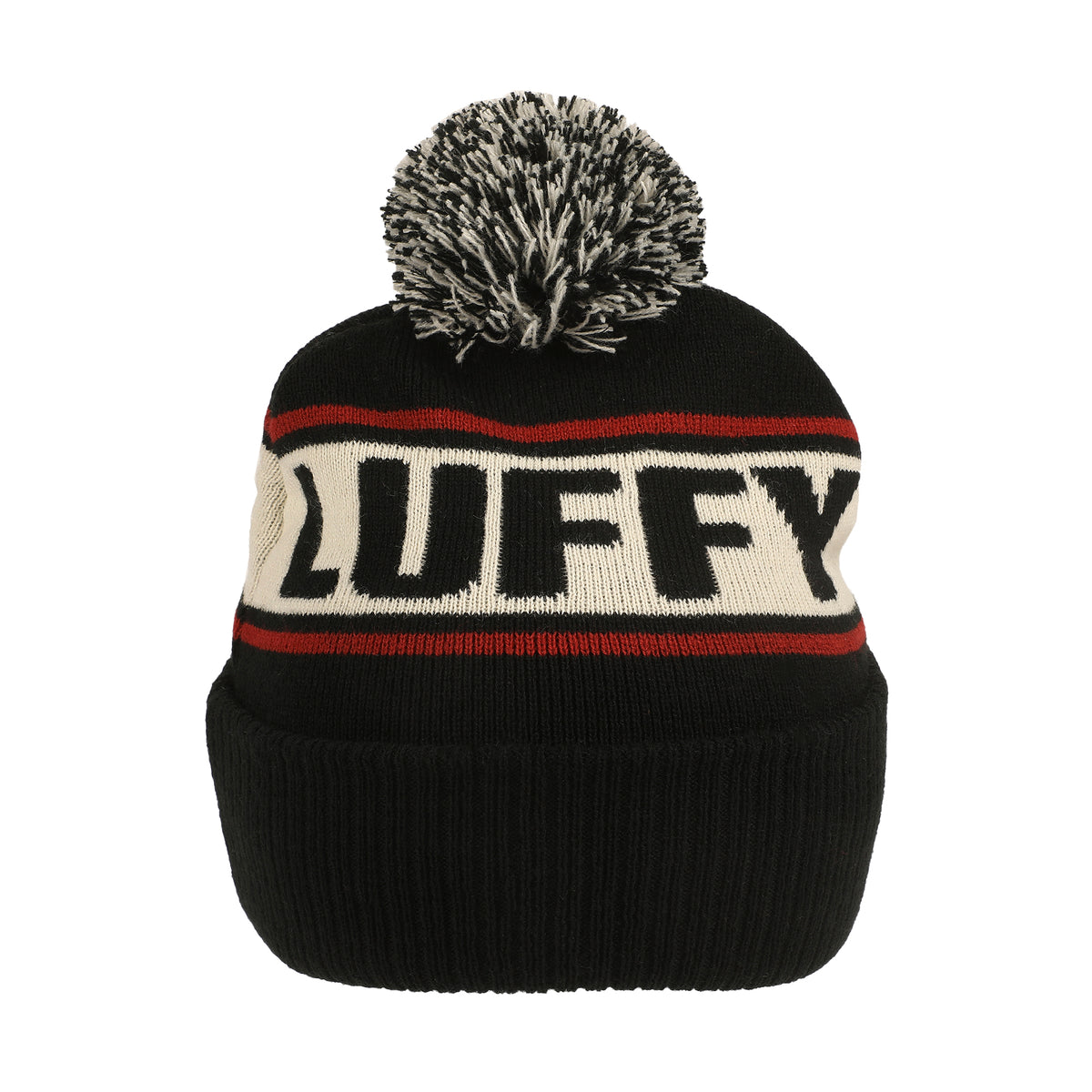 One Piece Luffy Black Cuff Beanie