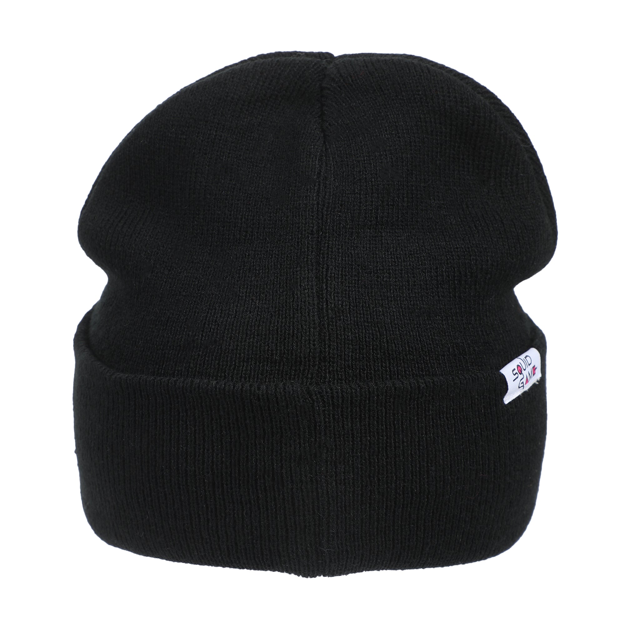 Squid Games Guard Symbols Embroidery Standard Cuff Acrylic Knit Beanie Cuff Beanie