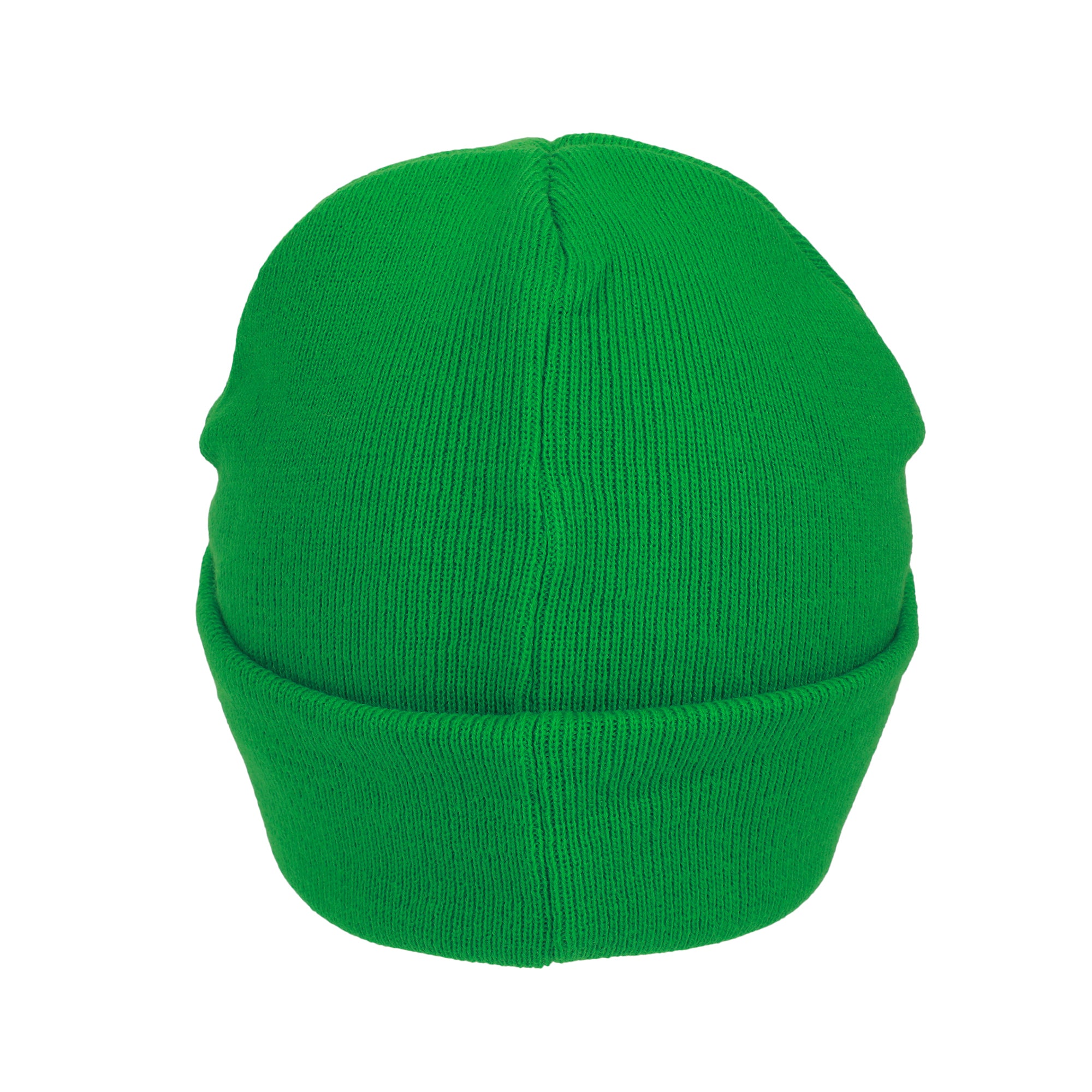 Super Mario Luigi Logo Embroidery Standard Cuff Acrylic Knit Beanie Cuff Beanie