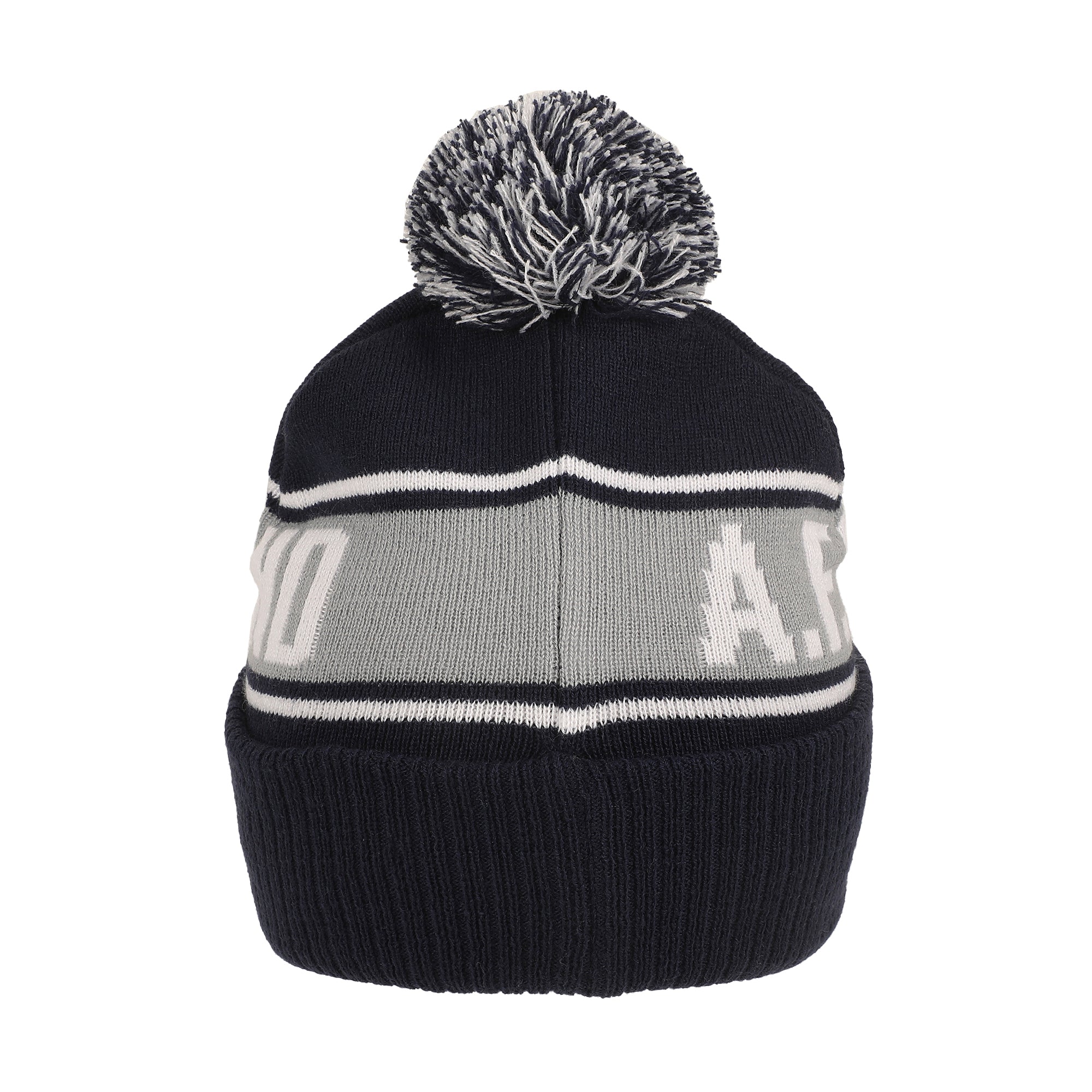 Ted Lasso Jacquard and Logo Black Cuff Beanie