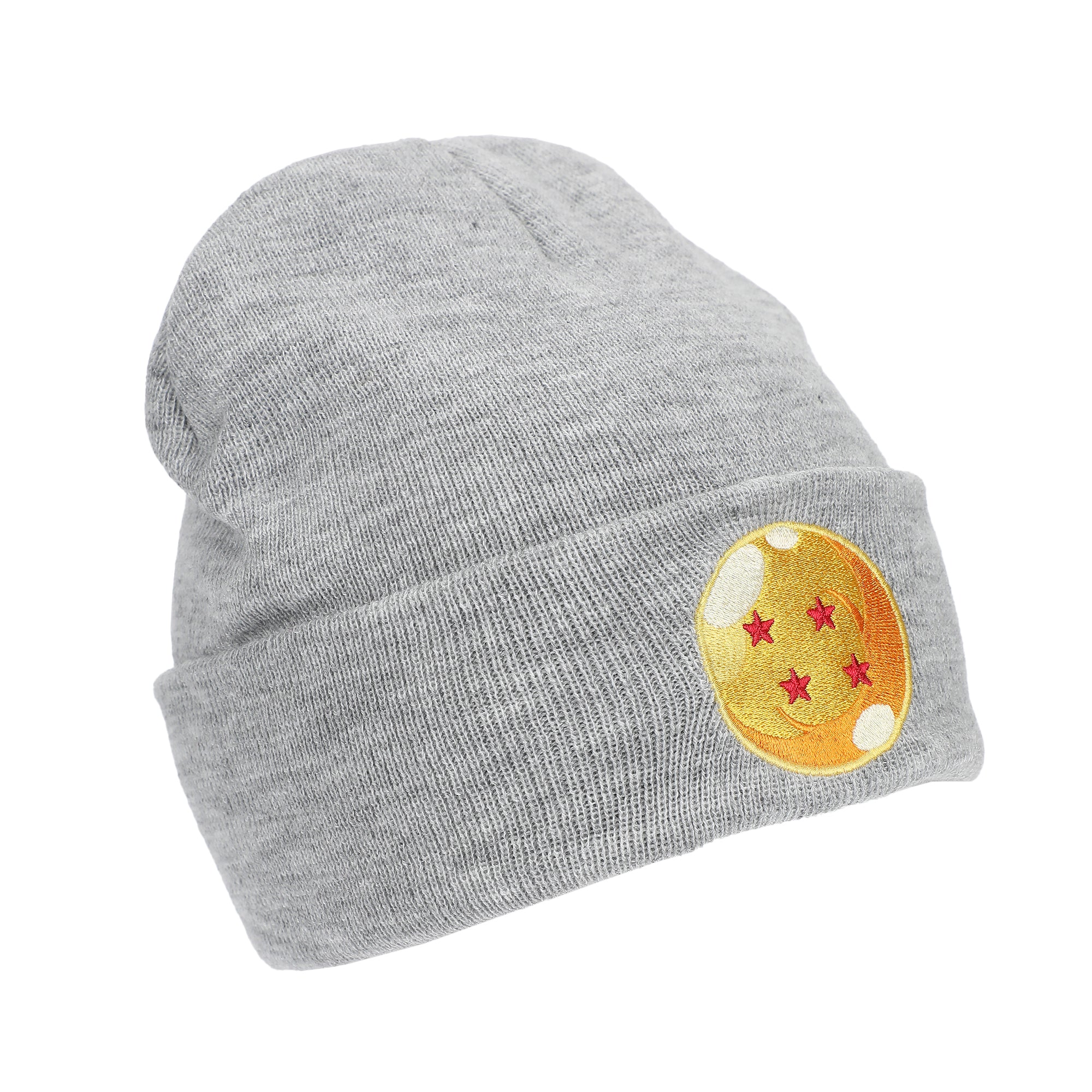 Dragon Ball Z 4 Star Dragonball Heather Acrylic Knit Cuff Beanie