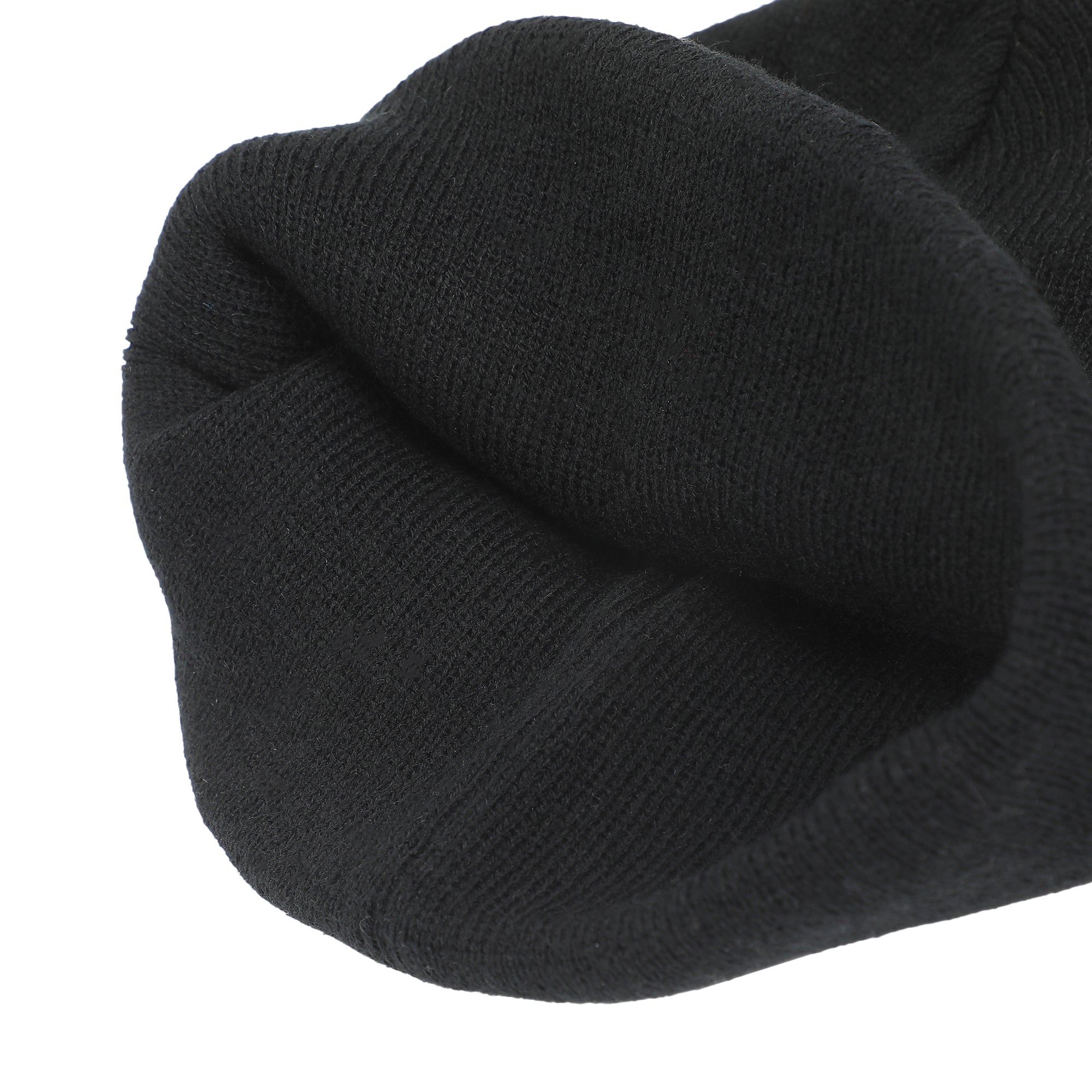 Dungeons & Dragons Ampersand Logo Embroidery Black Acrylic Knit Cuff Beanie
