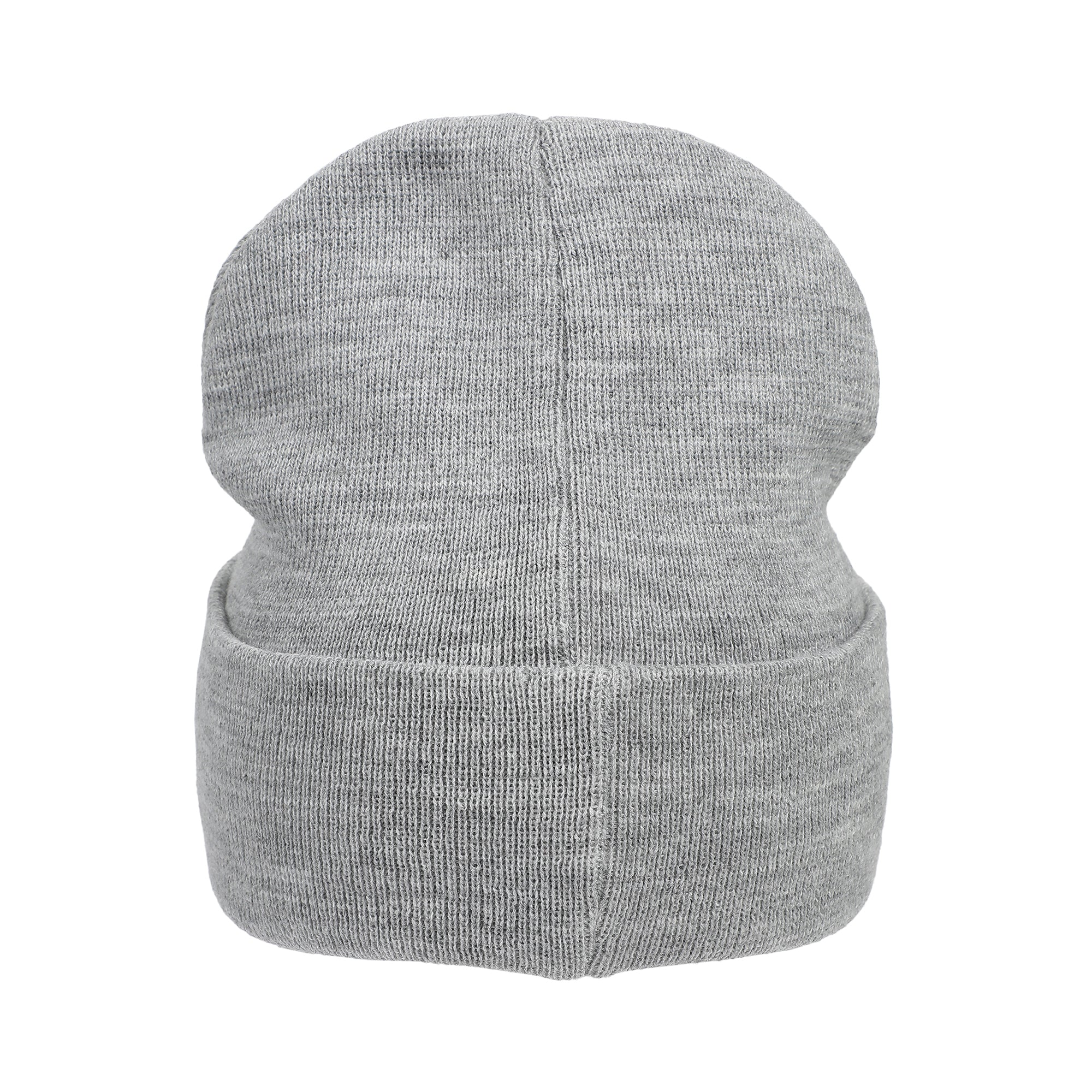 Dungeons & Dragons Ampersand Logo Embroidery Heather Gray Acrylic Knit Cuff Beanie