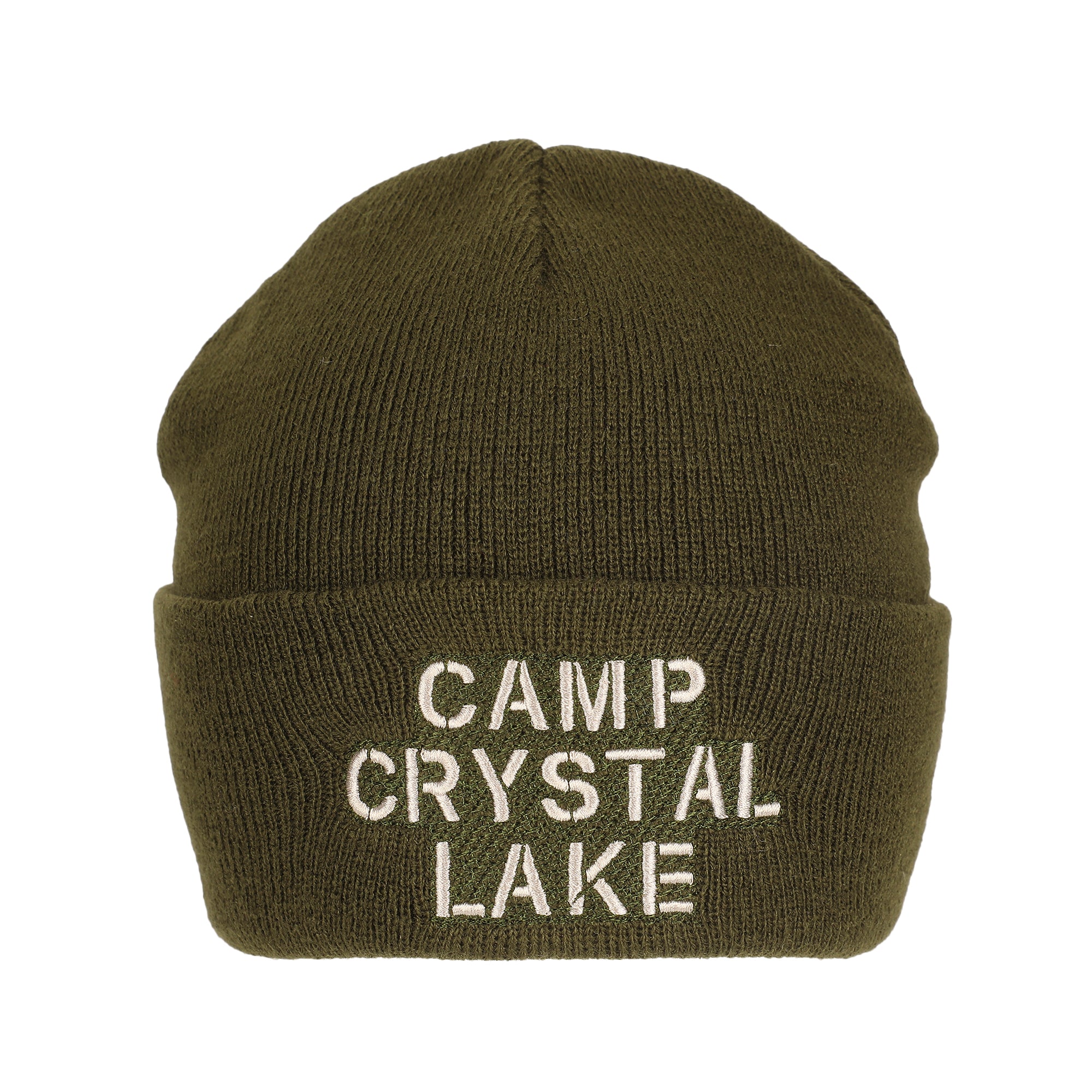 Friday the 13th Camp Crystal Lake Adult Ribbed Knit Beanie