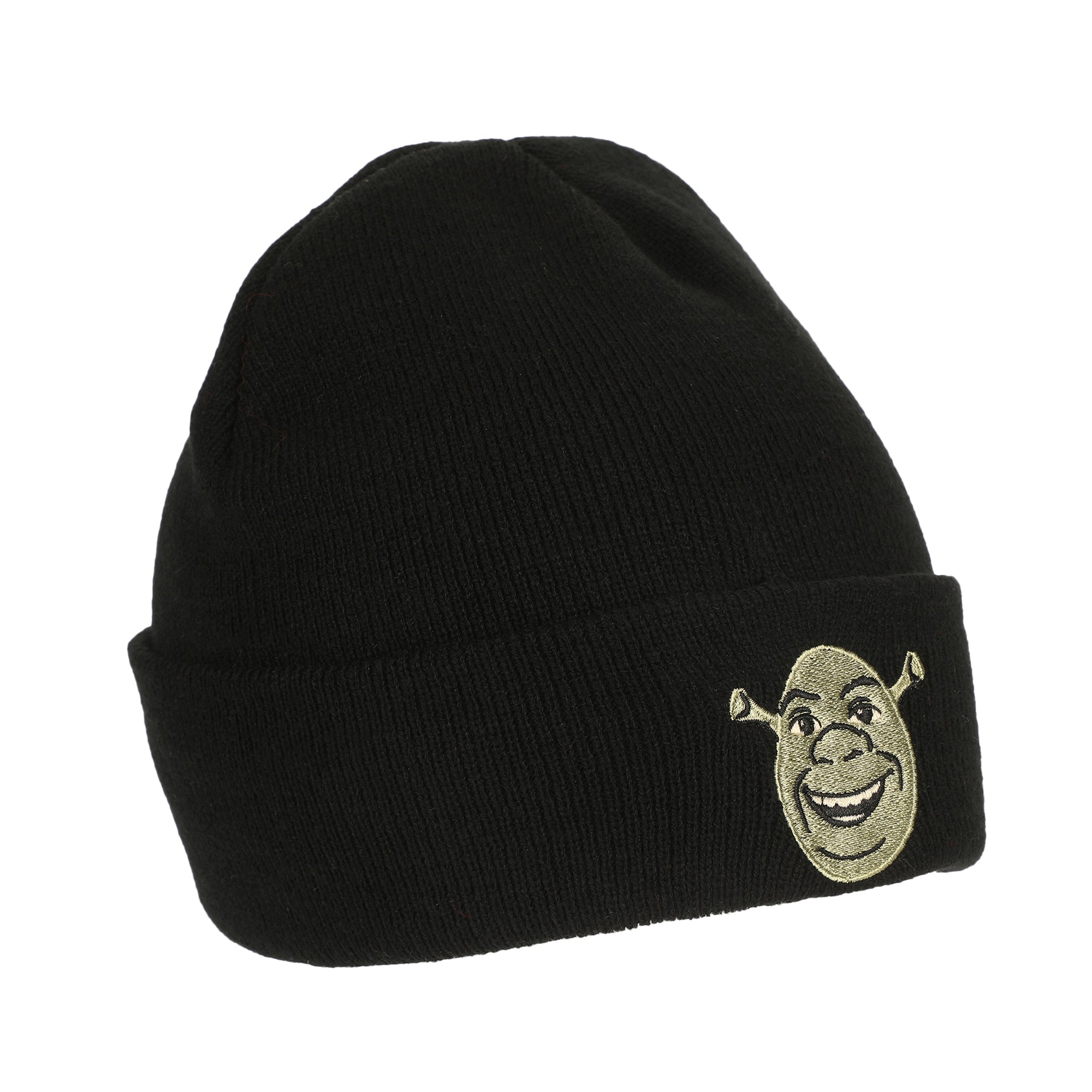 Shrek Embroidery Acrylic Knit Standard Cuff Beanie