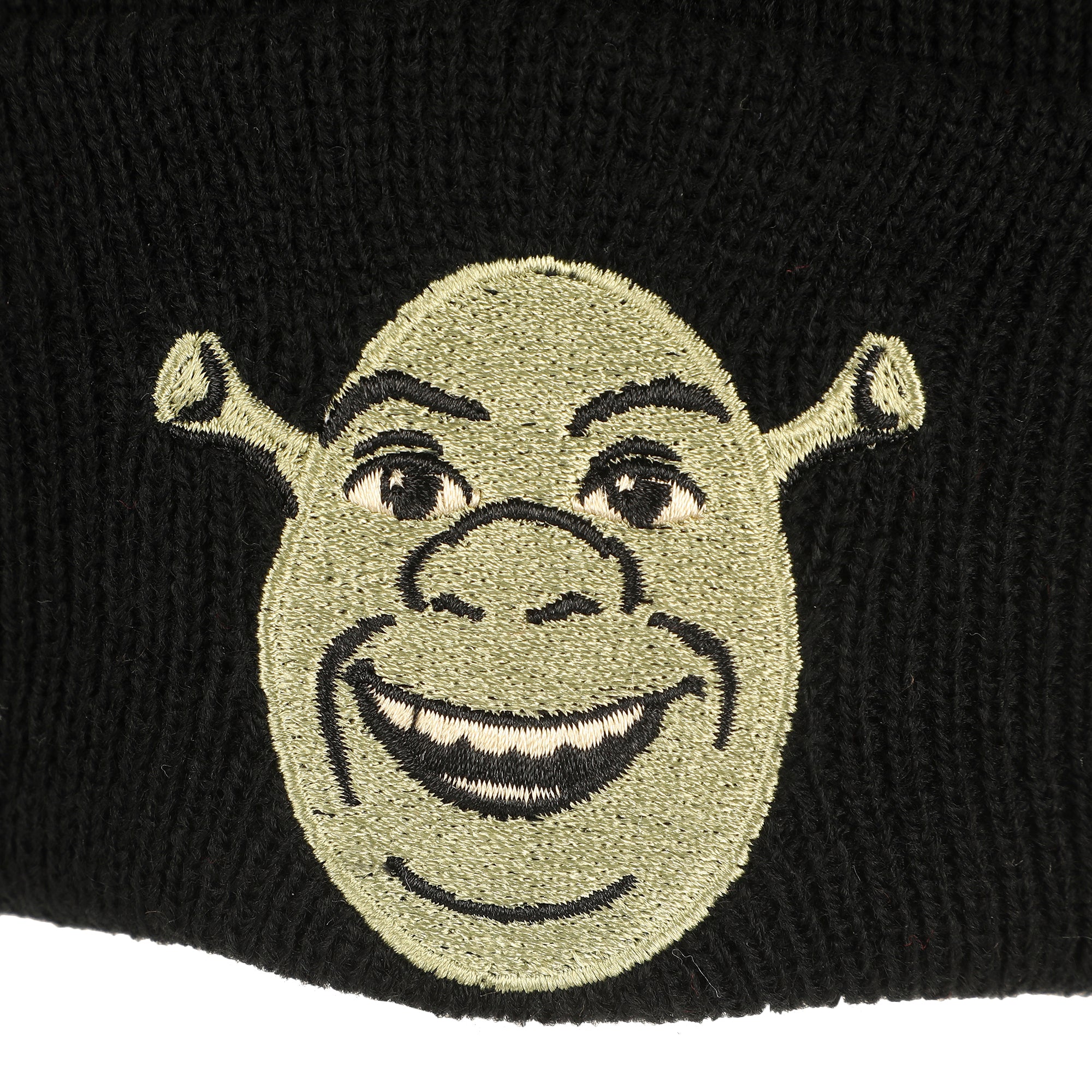 Shrek Embroidery Acrylic Knit Standard Cuff Beanie