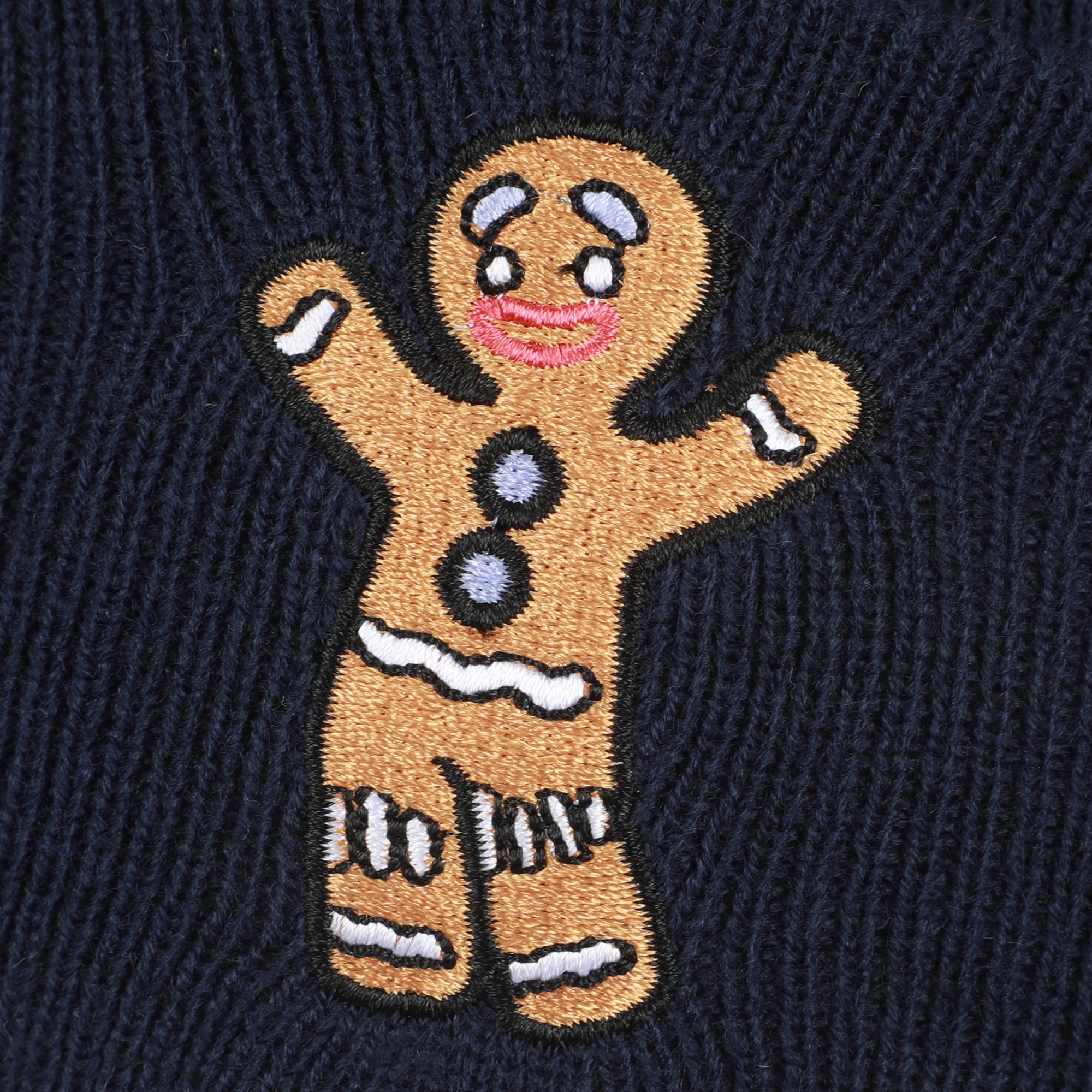 Shrek Gingy Embroidery Acrylic Knit Standard Cuff Beanie