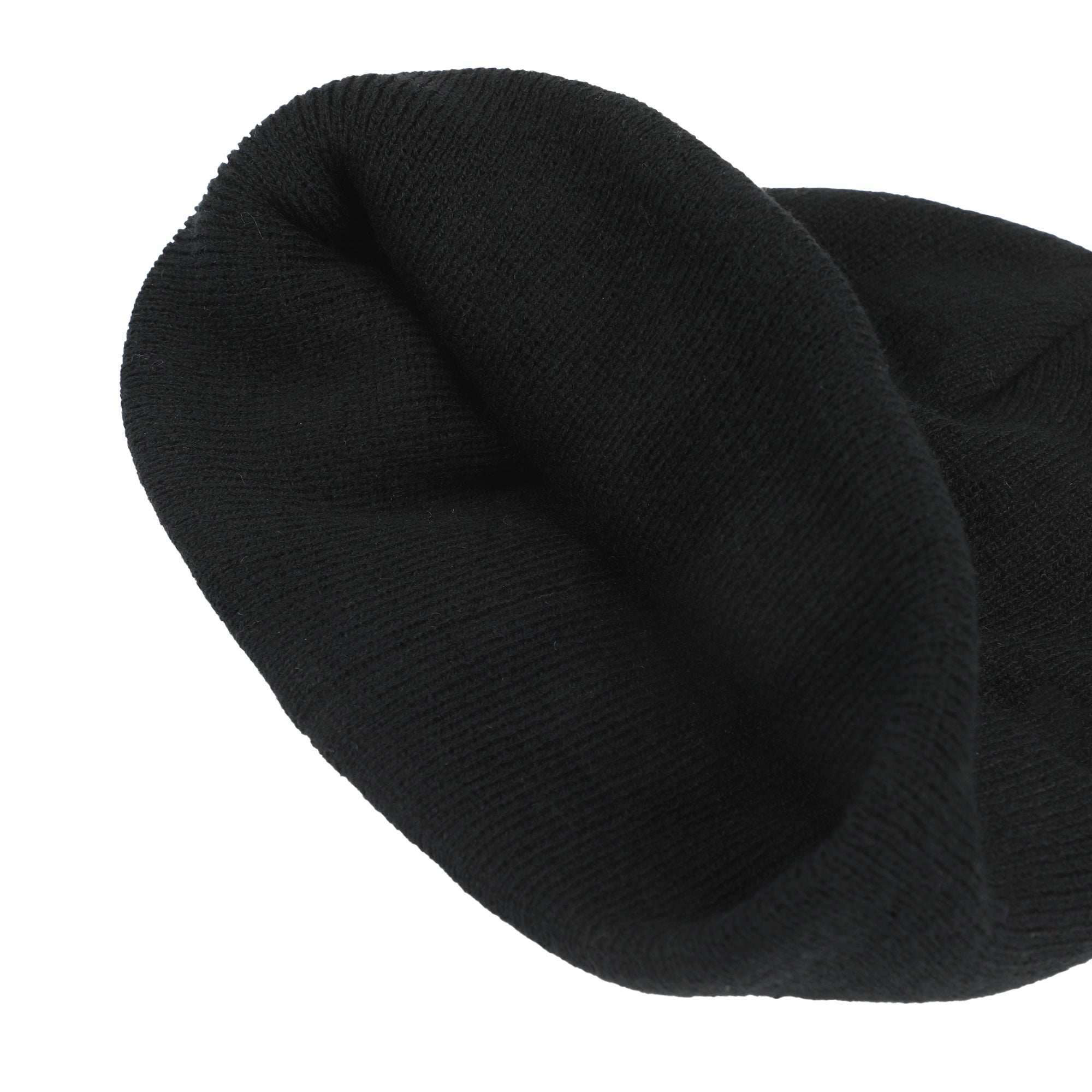 Deadpool Logo Embroidery Acrylic Knit Standard Cuff Beanie