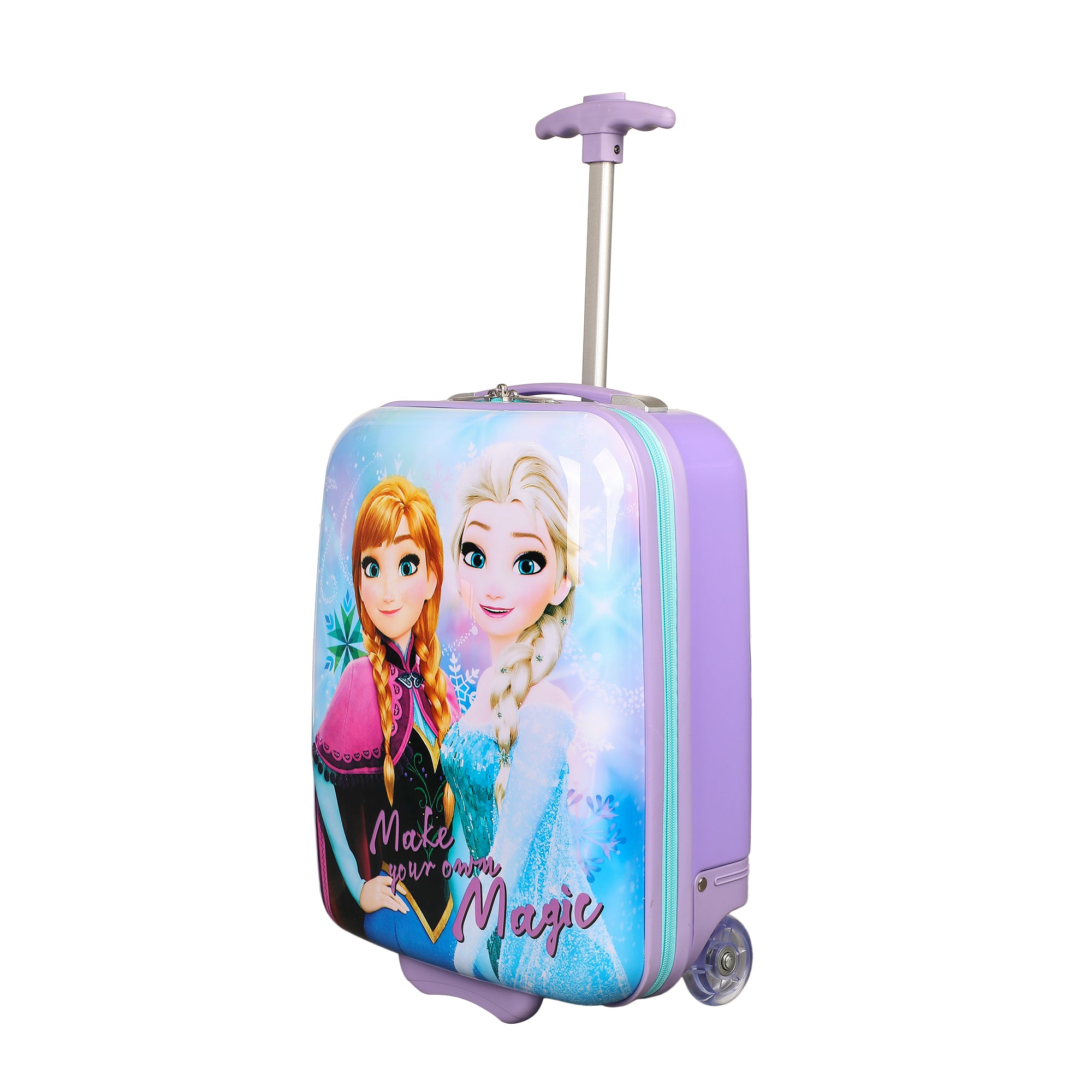 Disney Frozen Hard Sided 2-Wheel Rolling Luggage with Top Handle