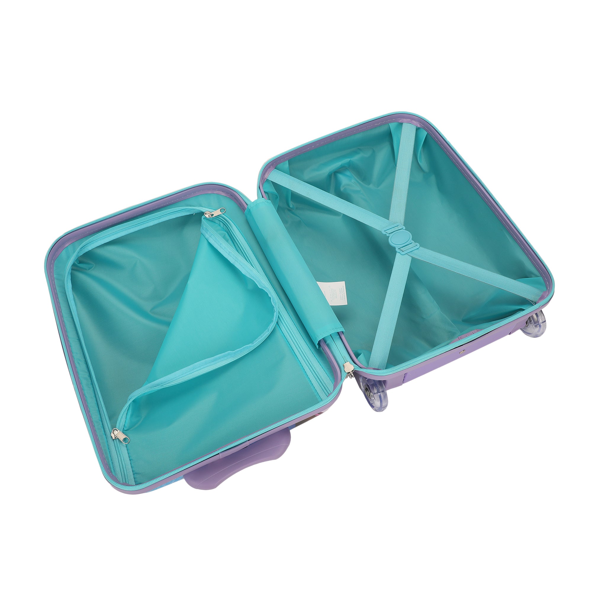 Disney Frozen Hard Sided 2-Wheel Rolling Luggage with Top Handle