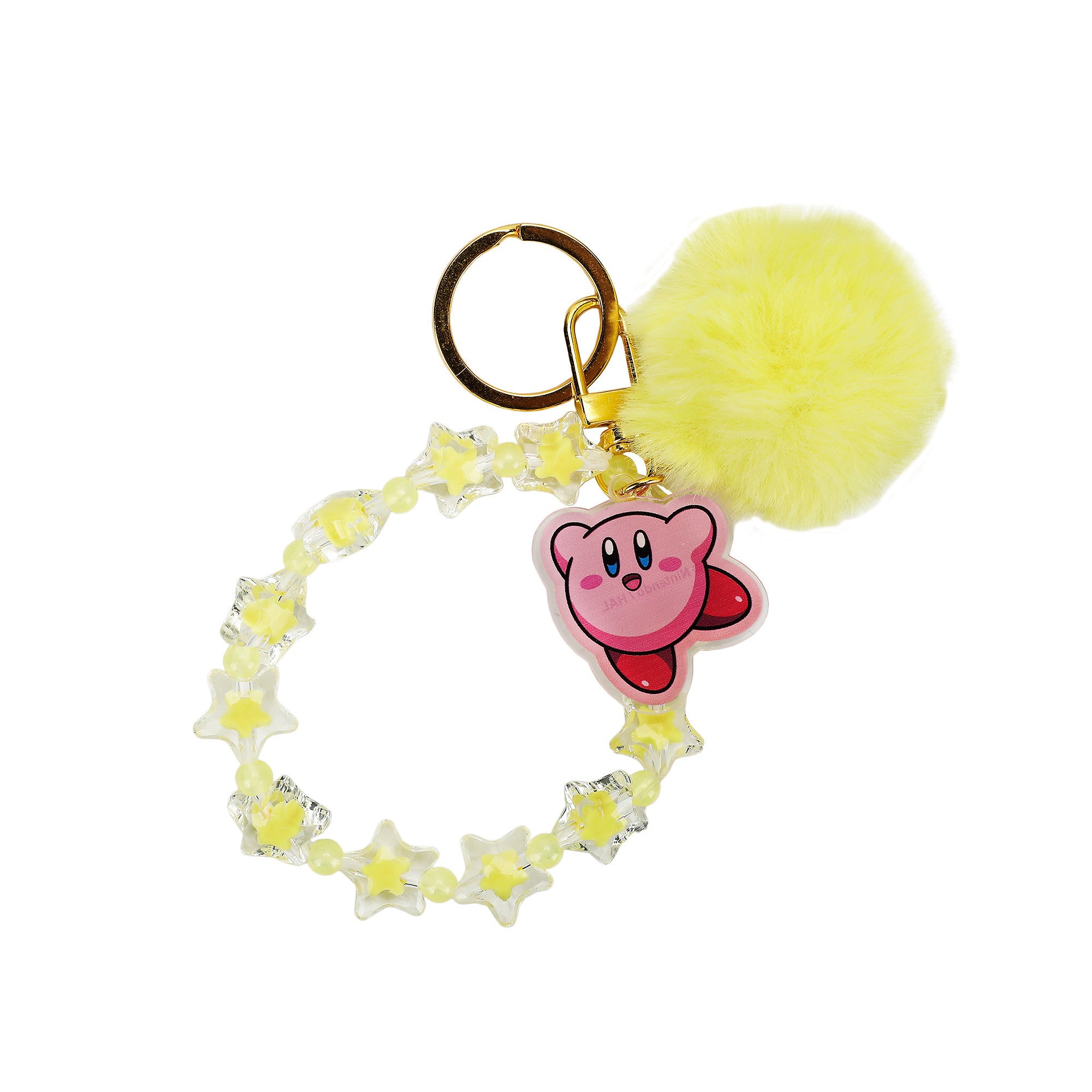 Kirby Starry Bracelet Multi-Charm Keychain