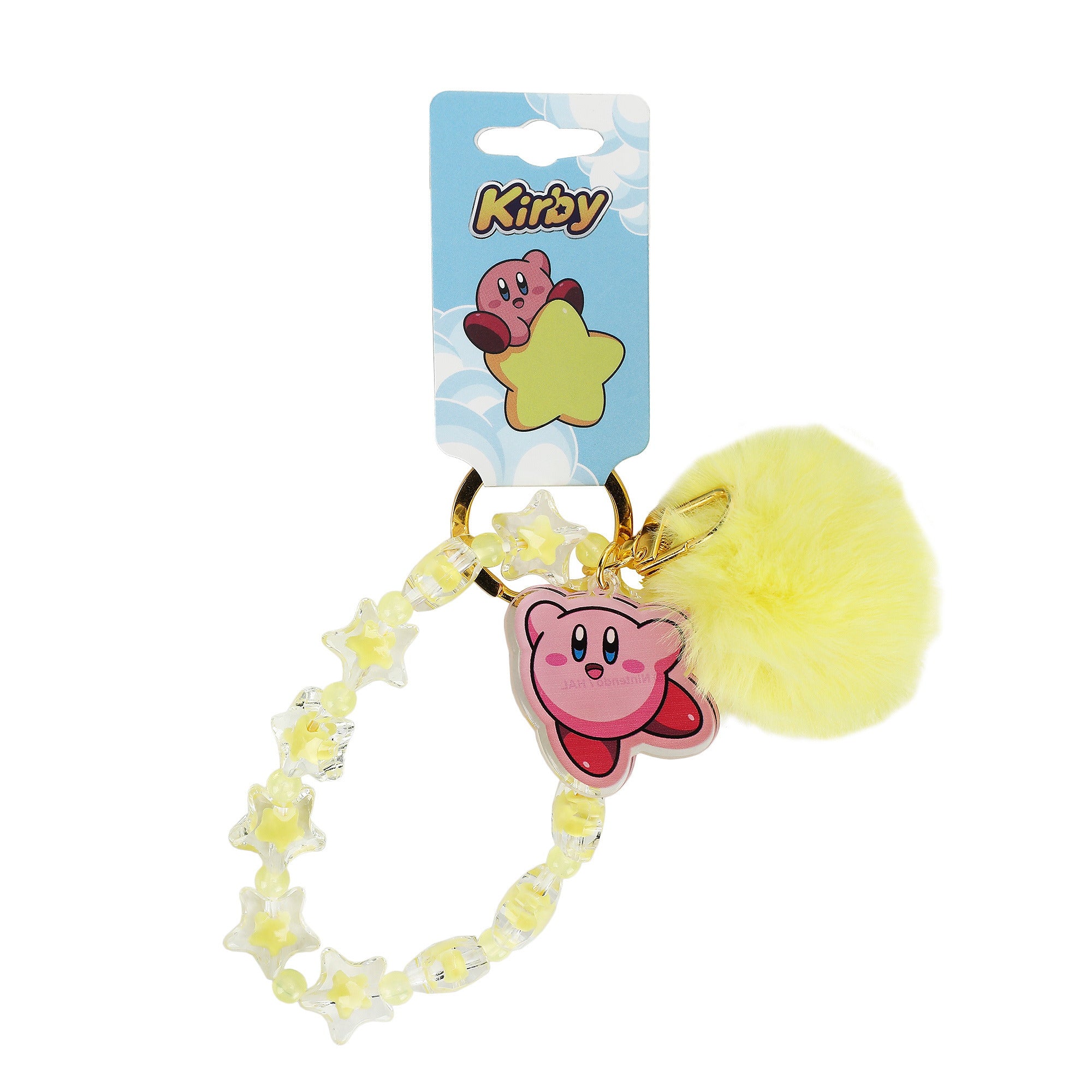 Kirby Starry Bracelet Multi-Charm Keychain