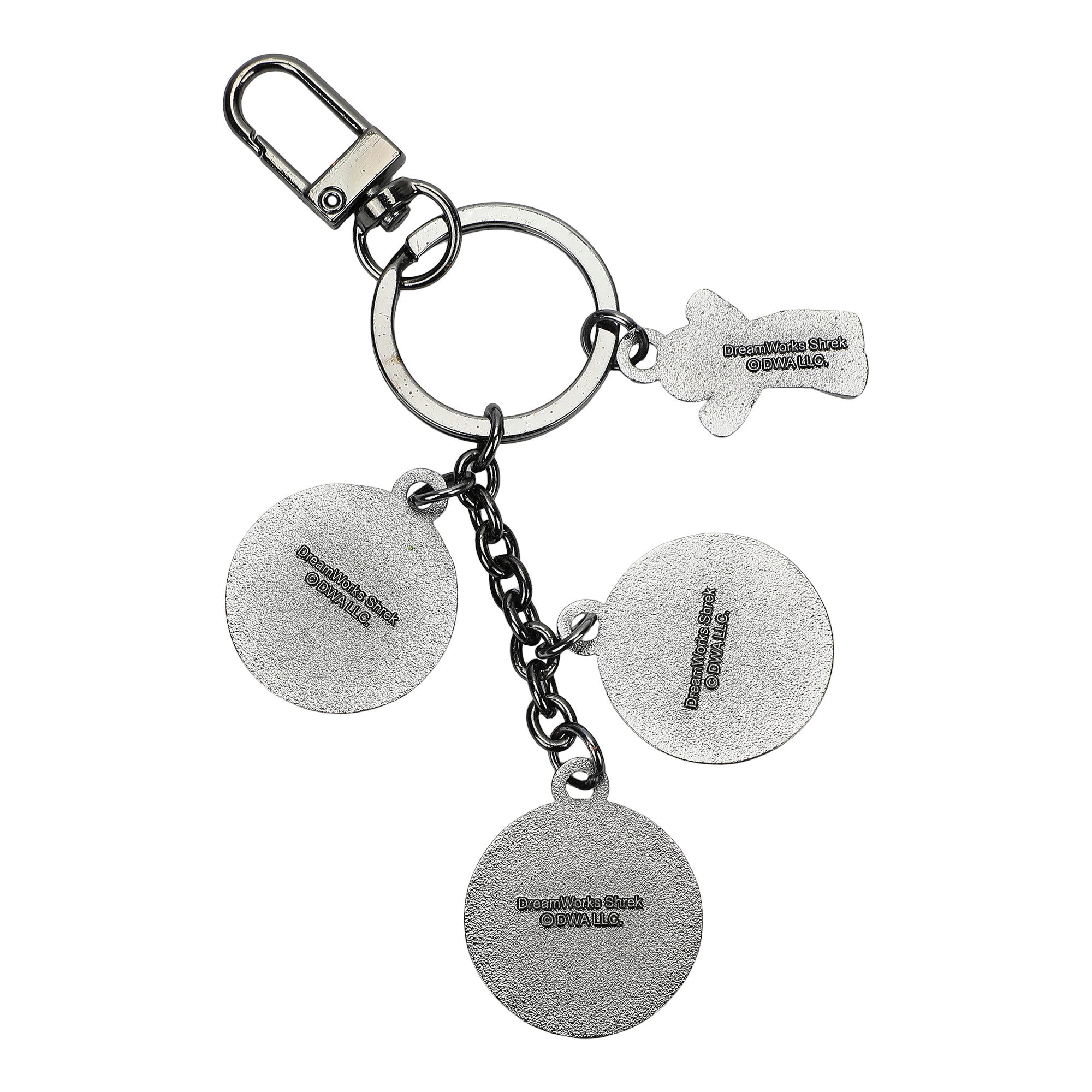 Shrek Favorite Characters Multi Charm Keychain