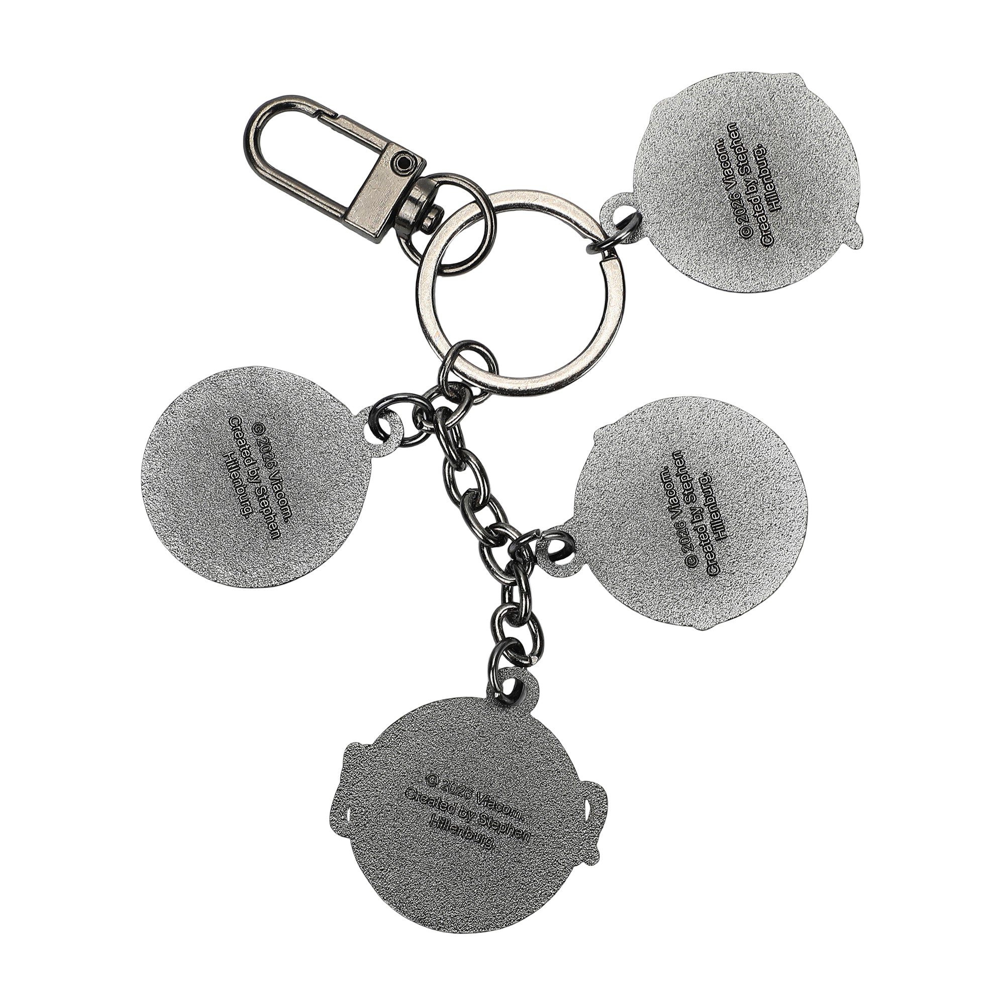 Spongebob Squarepants Favorite Characters Multi Charm Keychain