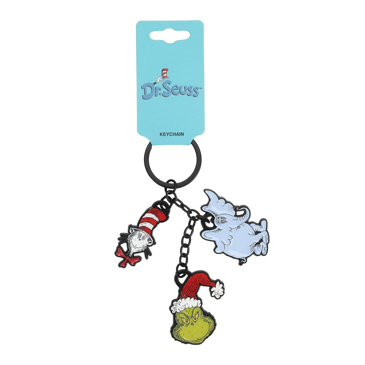 The Lorax Multi Core Characters Hard Enamel Keychain