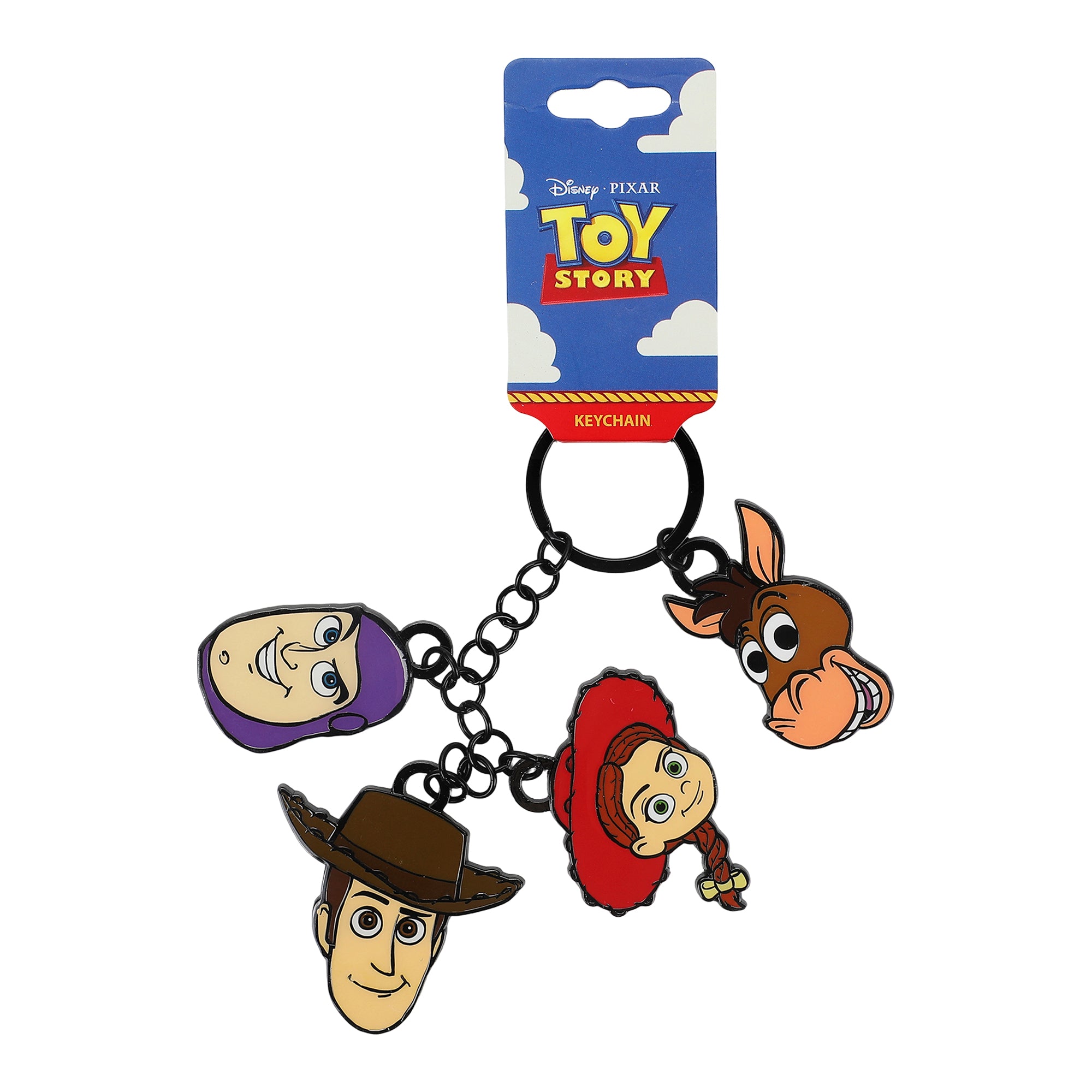Toy Story Favorite Characters Multi Charm Keychain