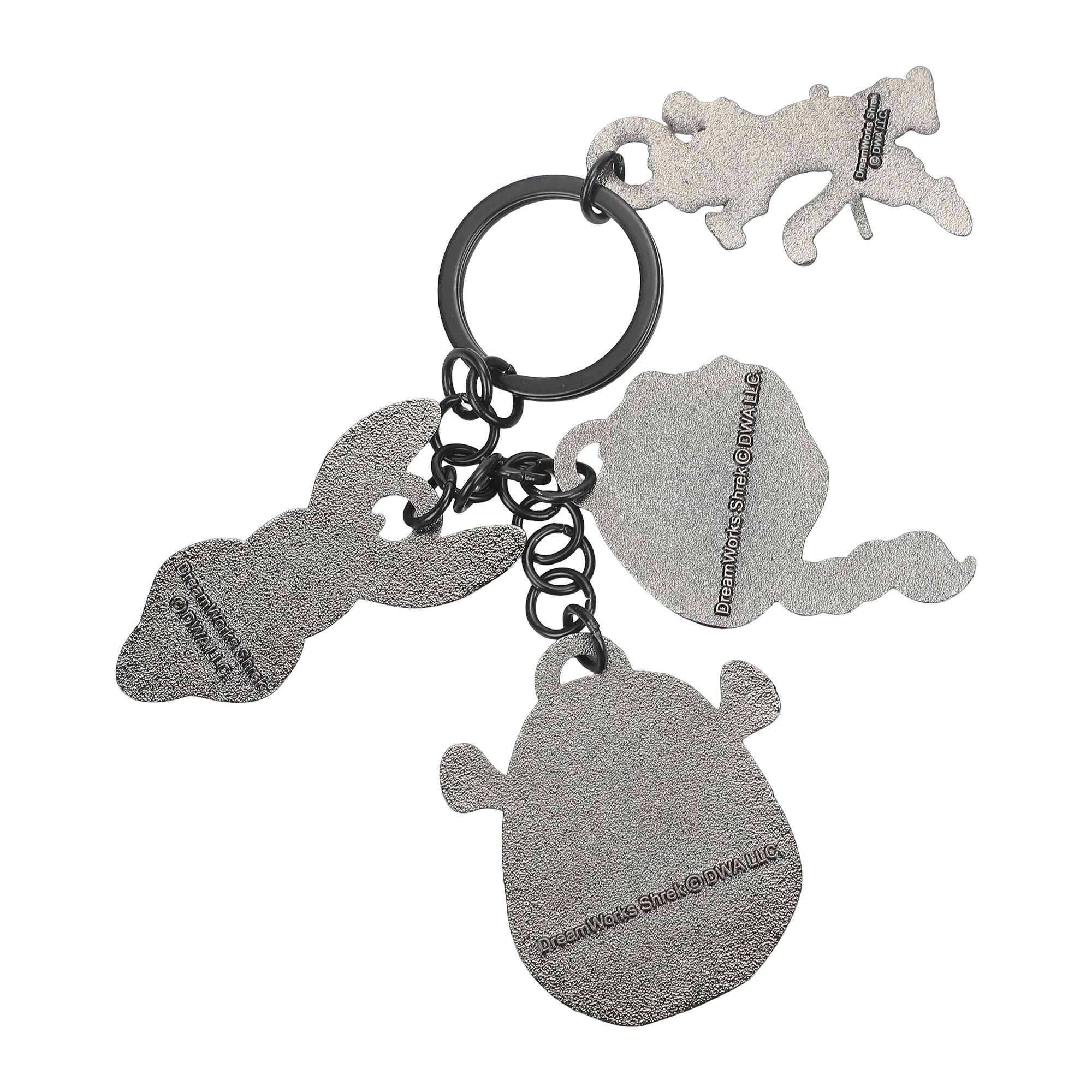 Shrek Favorite Characters Multi Charm Keychain