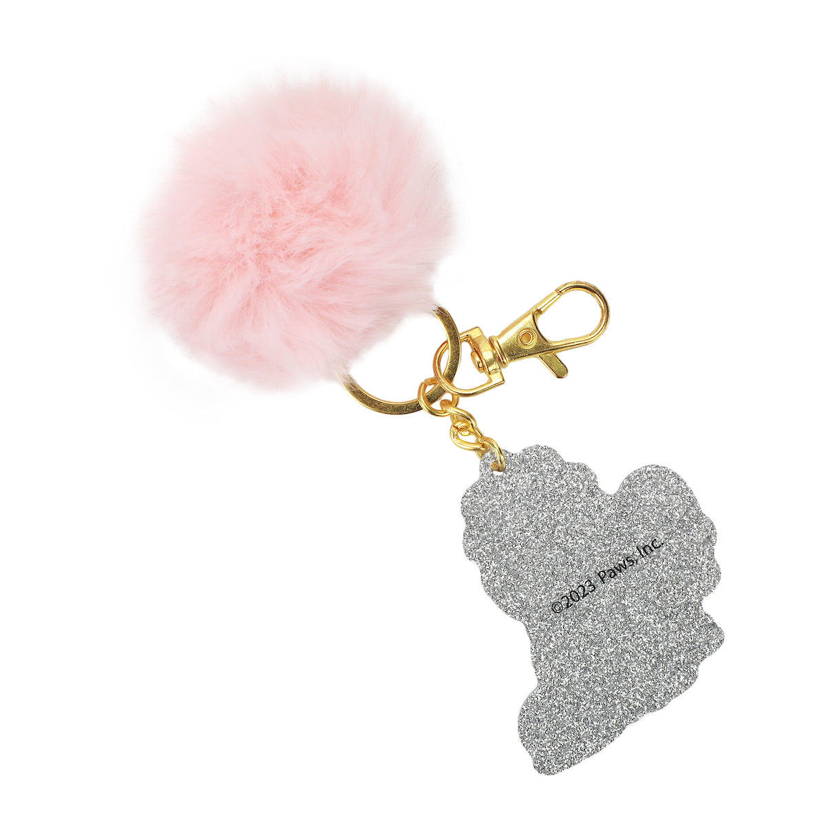Garfield With Donut & Pom Wristlet Keychain