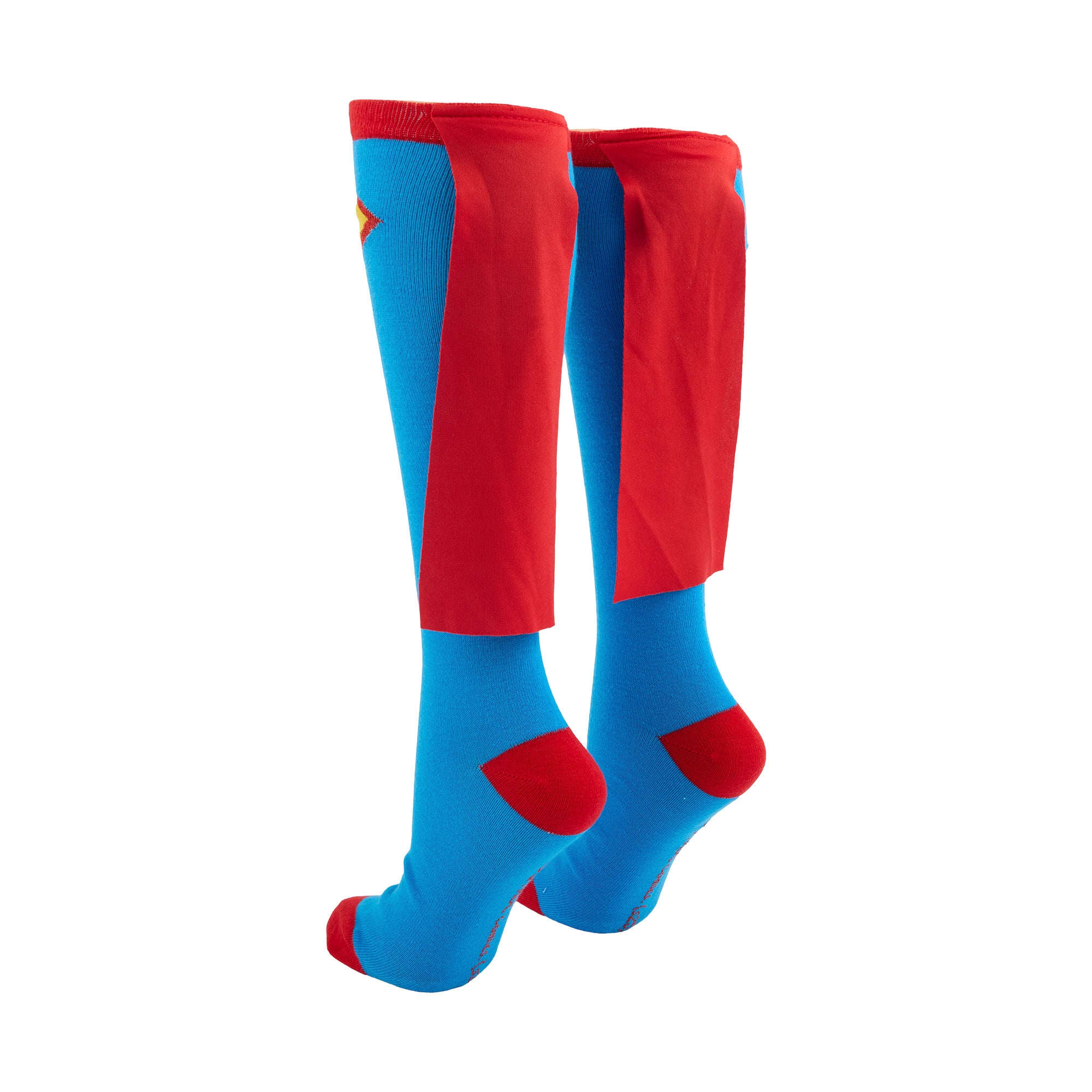 Superman Logo Women's blue Knee High Cape Socks for Women