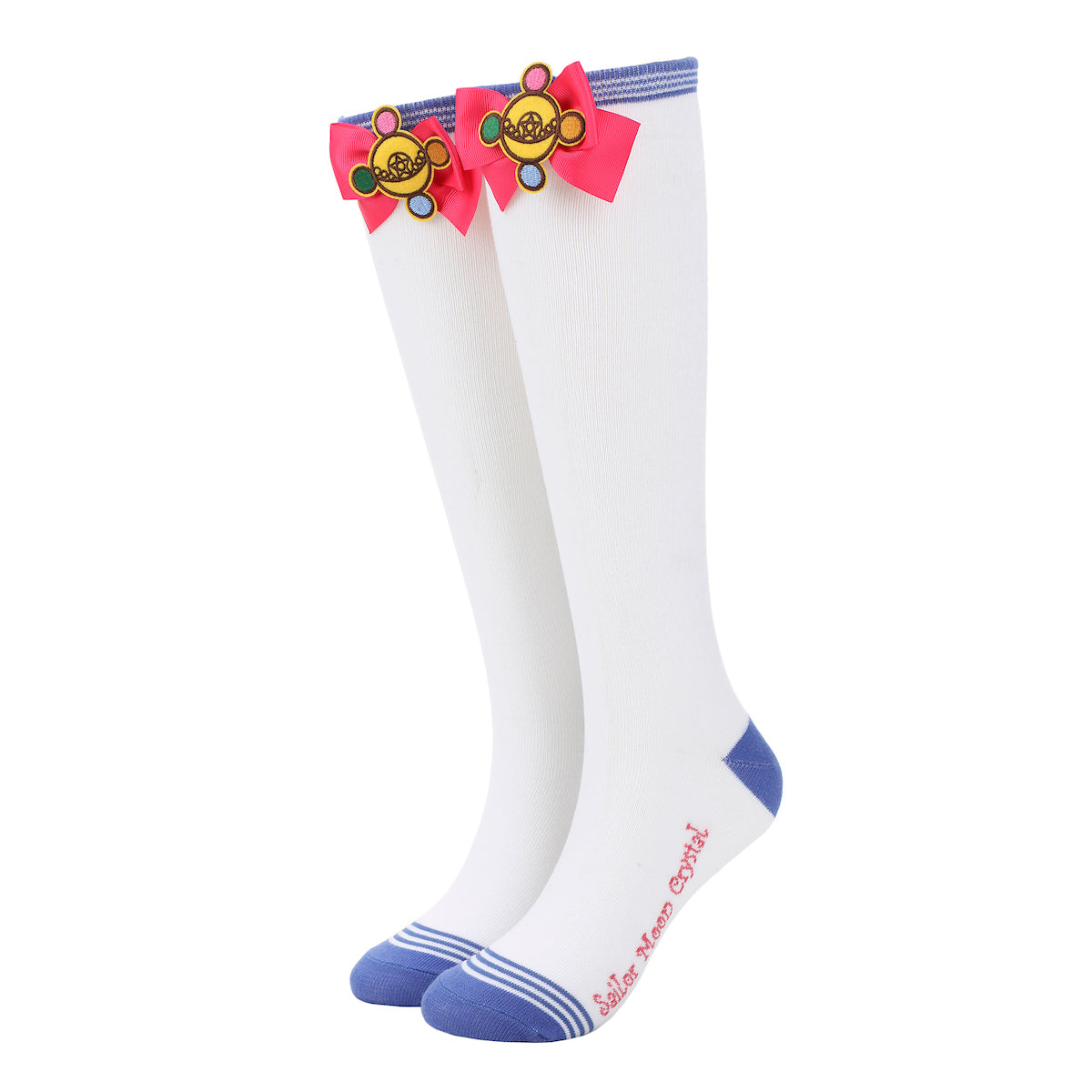 Sailor Moon Outfit Women's White Knee High Socks