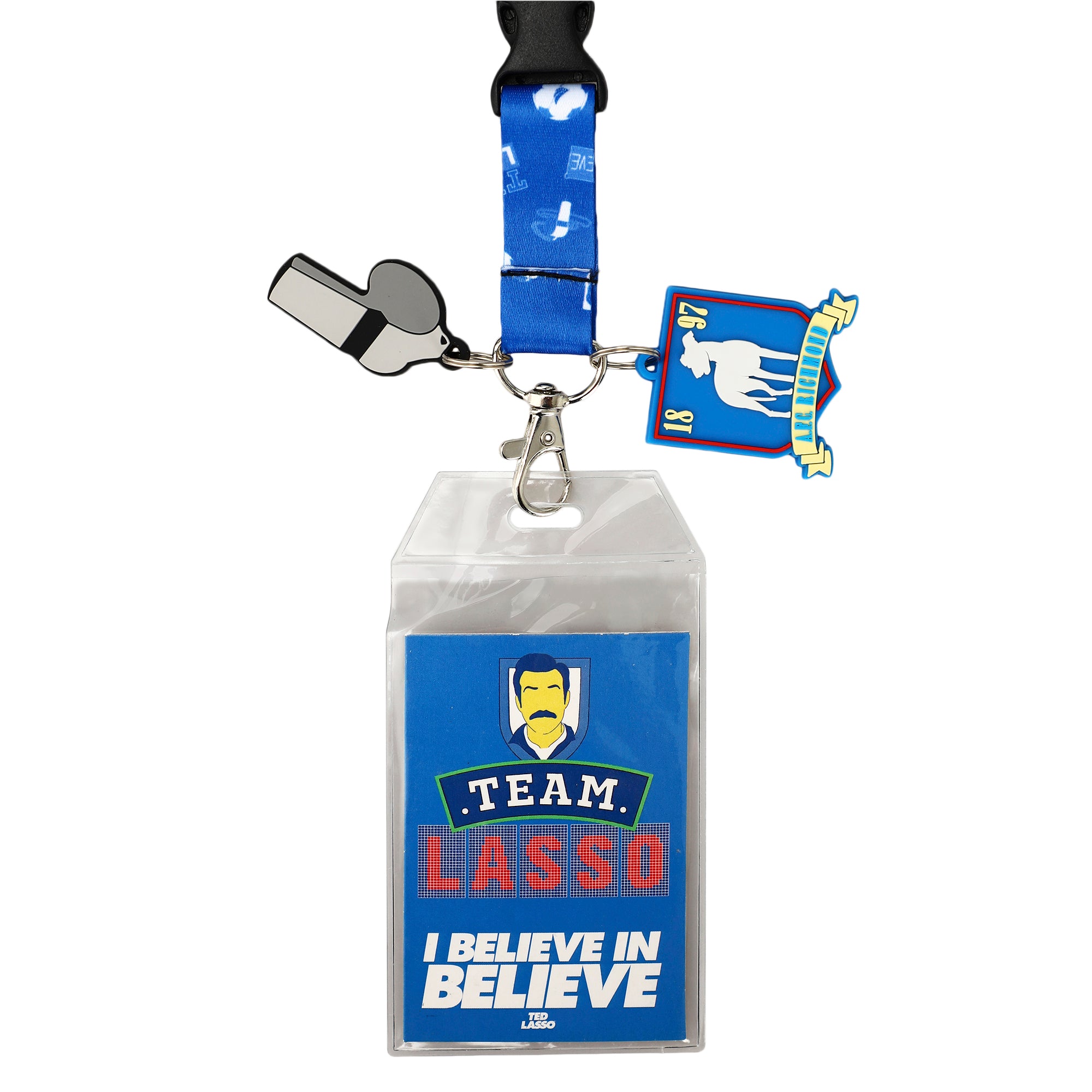 Ted Lasso Lanyard with Keychain