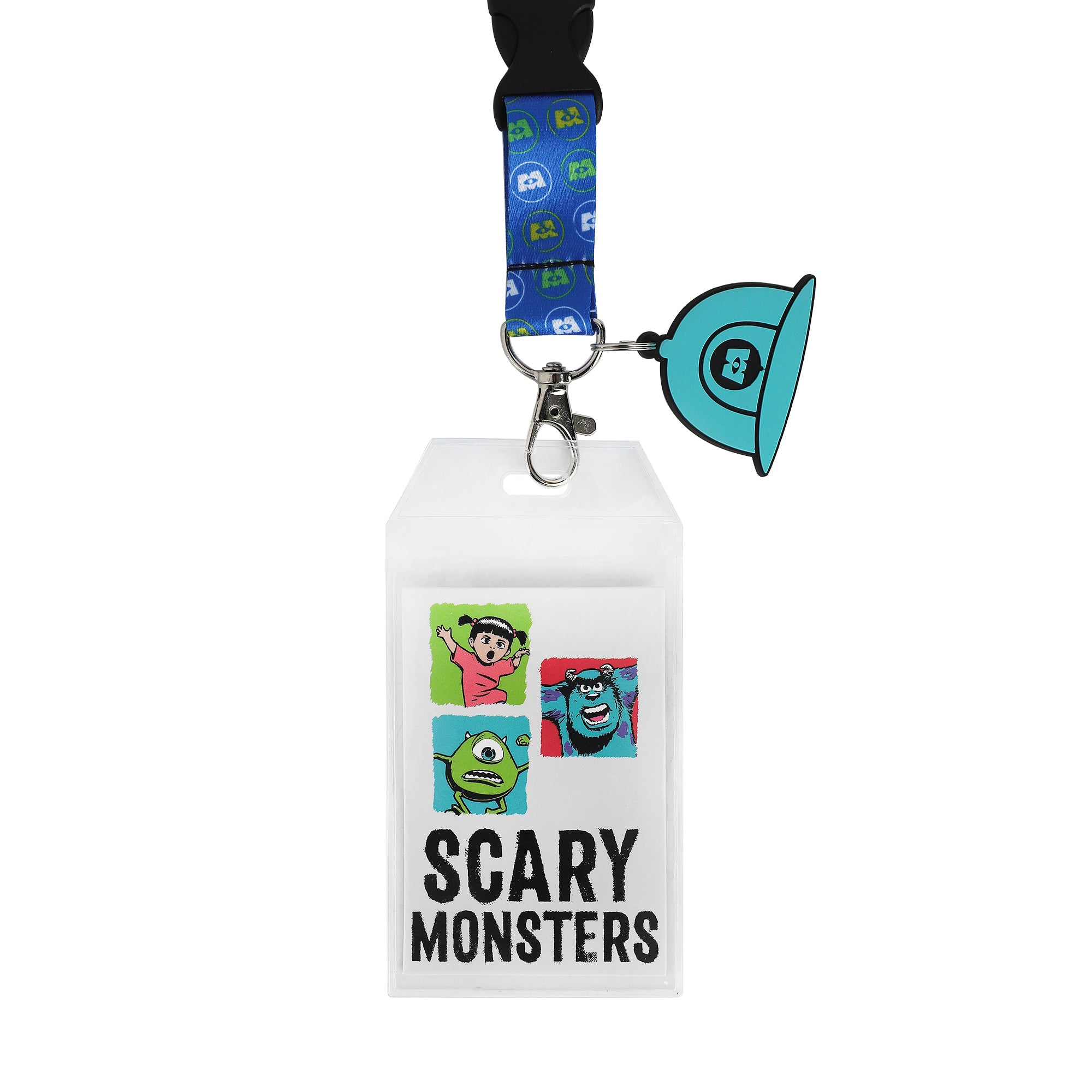 Monsters Inc Scary Monsters Blue 22" Lanyard
