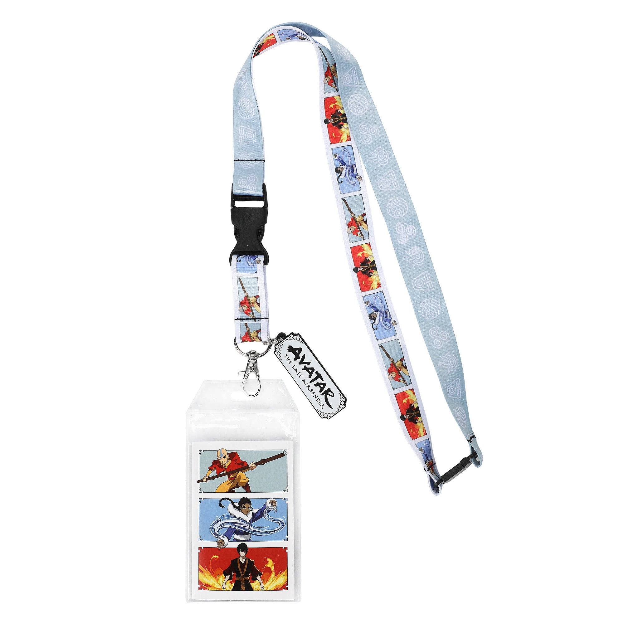 Avatar The Last Airbender Aang Katara Zuko Breakaway Lanyard