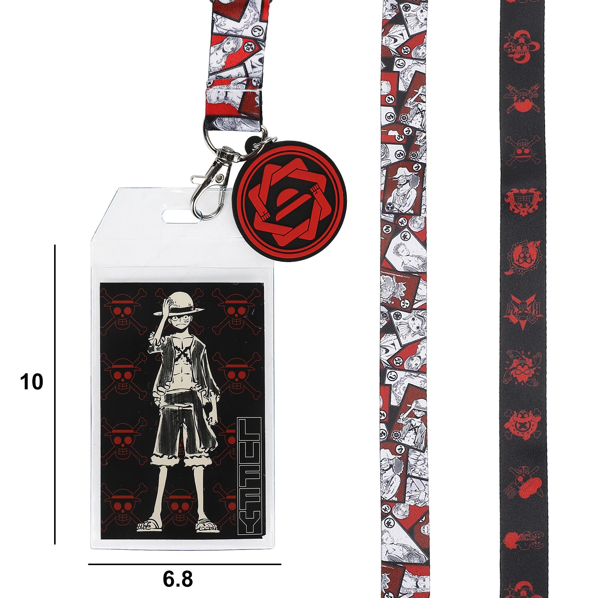 One Piece Luffy 22” Lanyard
