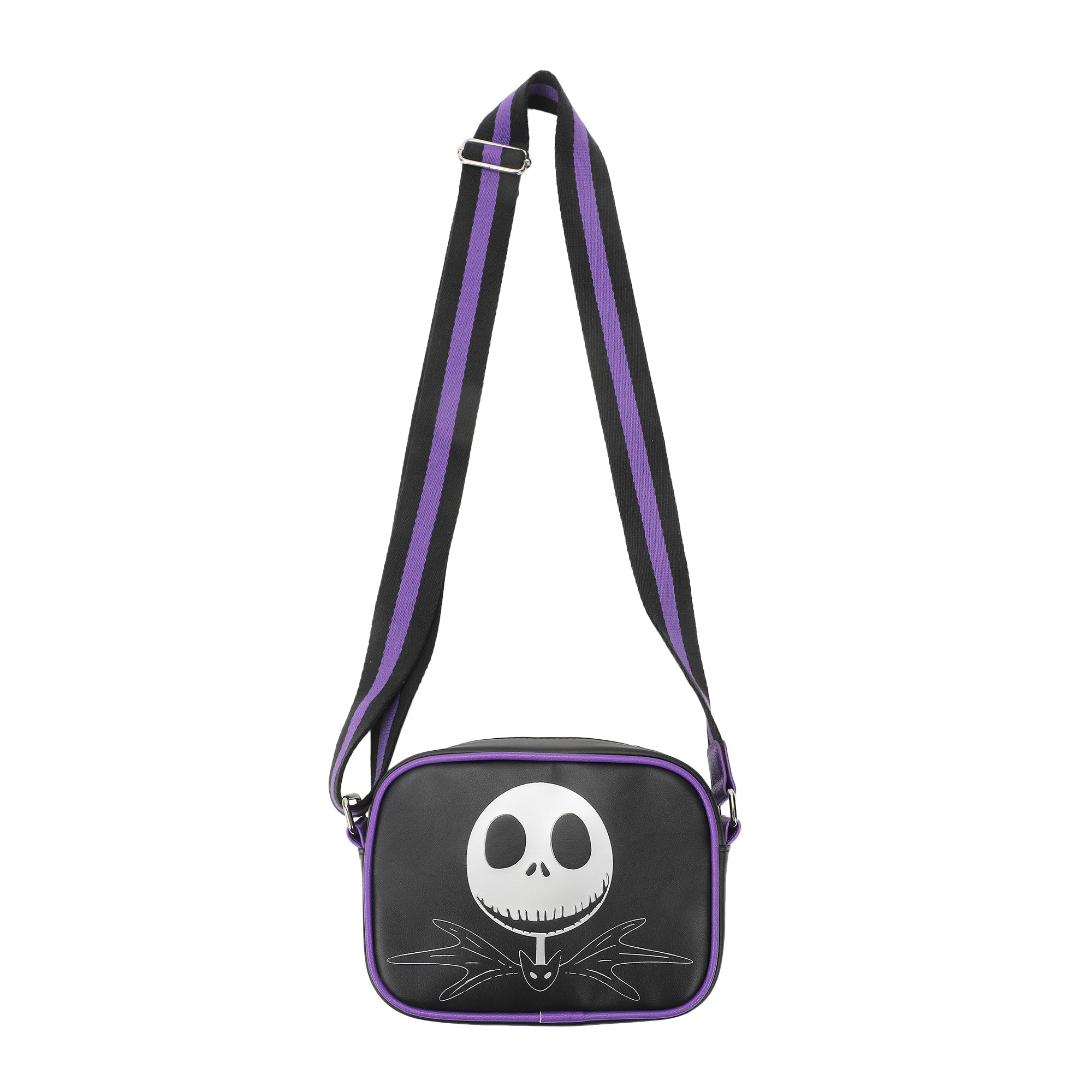 Nightmare Before Christmas Jack Skellington Black 7" Crossbody Bag