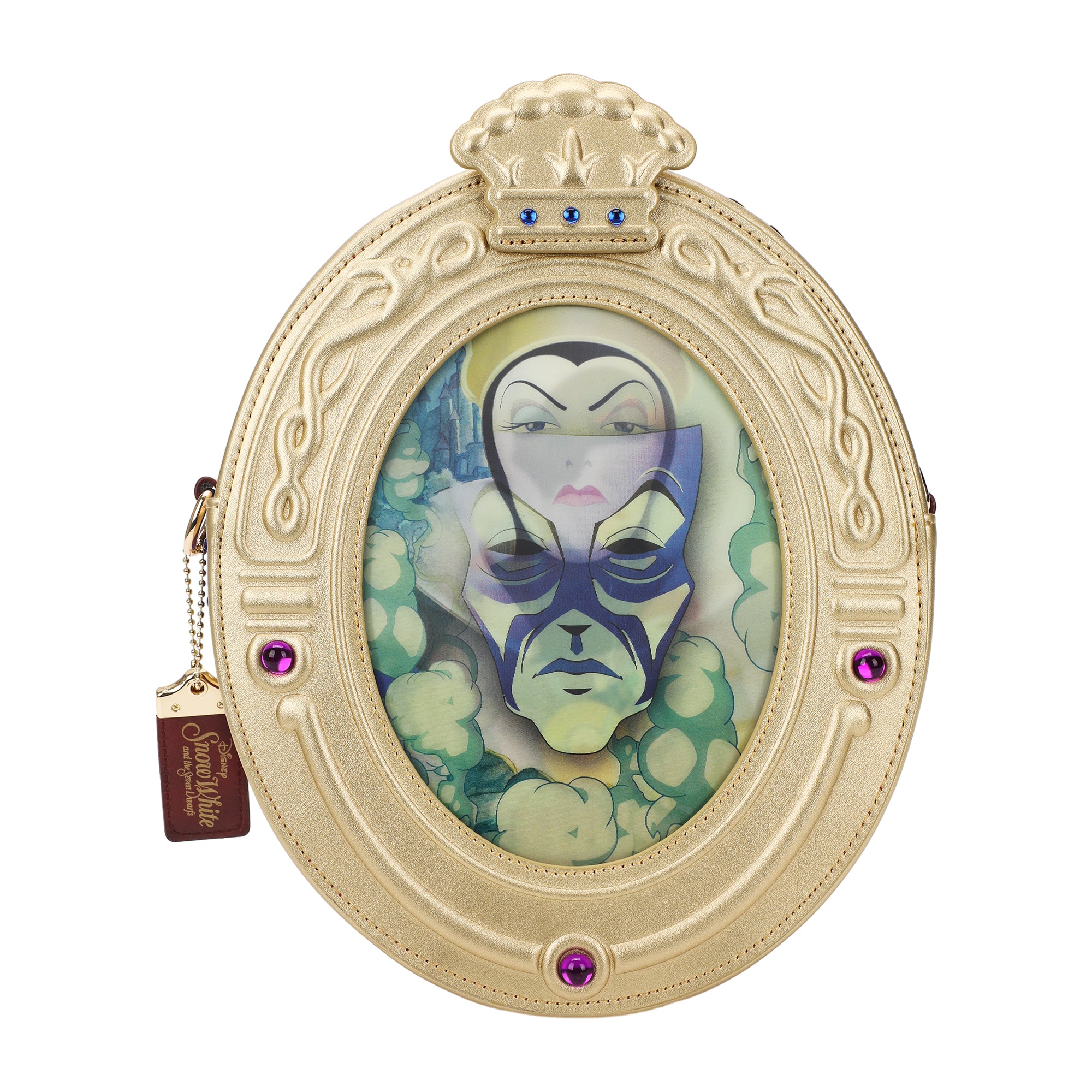 Disney's Snow White Magic Mirror 3D Crossbody Novelty Bag