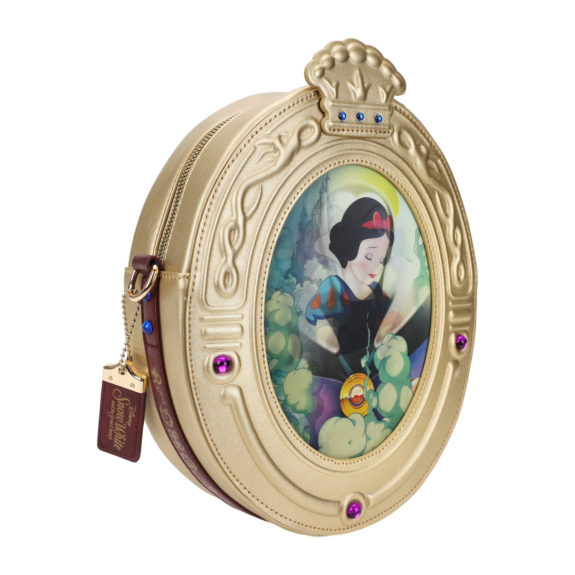 Disney's Snow White Magic Mirror 3D Crossbody Novelty Bag