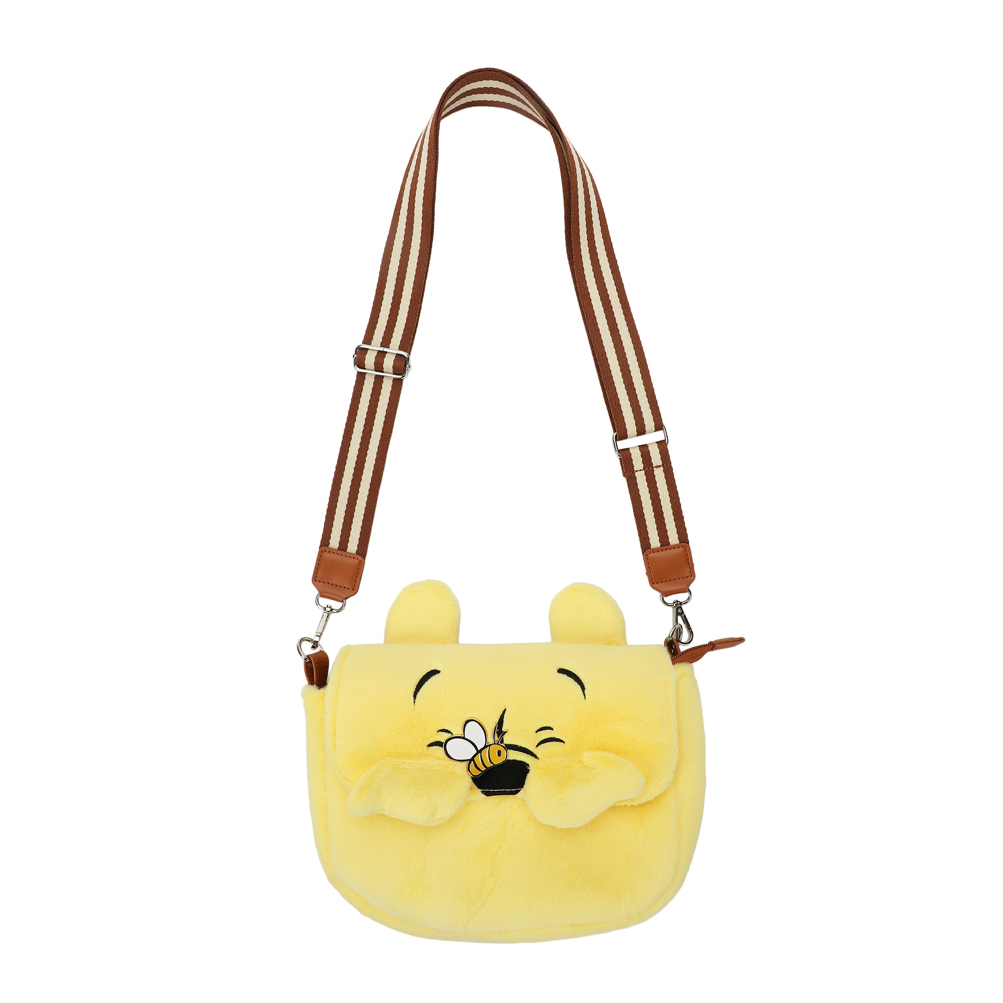 Disney Winnie The Pooh 10 Inch Plush Women's Crossbody Bag