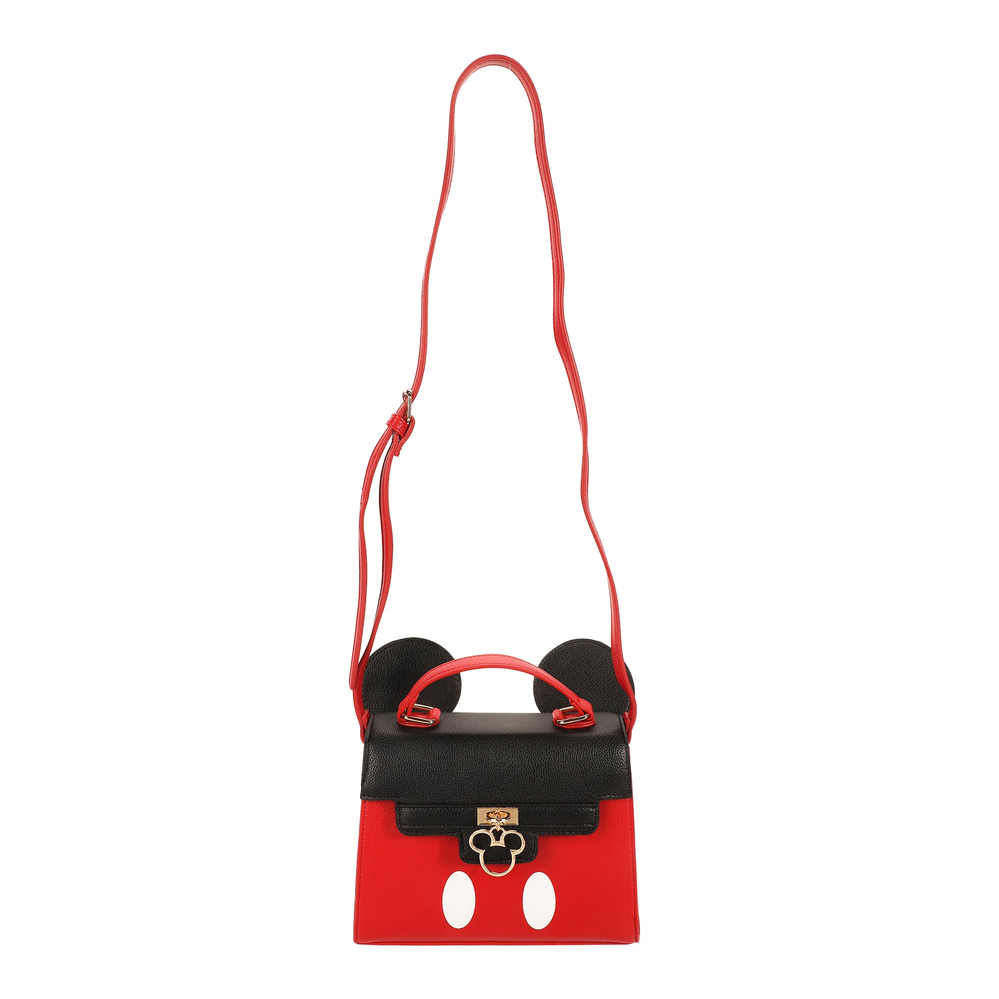 Mickey Mouse Mickey Pants Puff Head Metal Women's Handbag