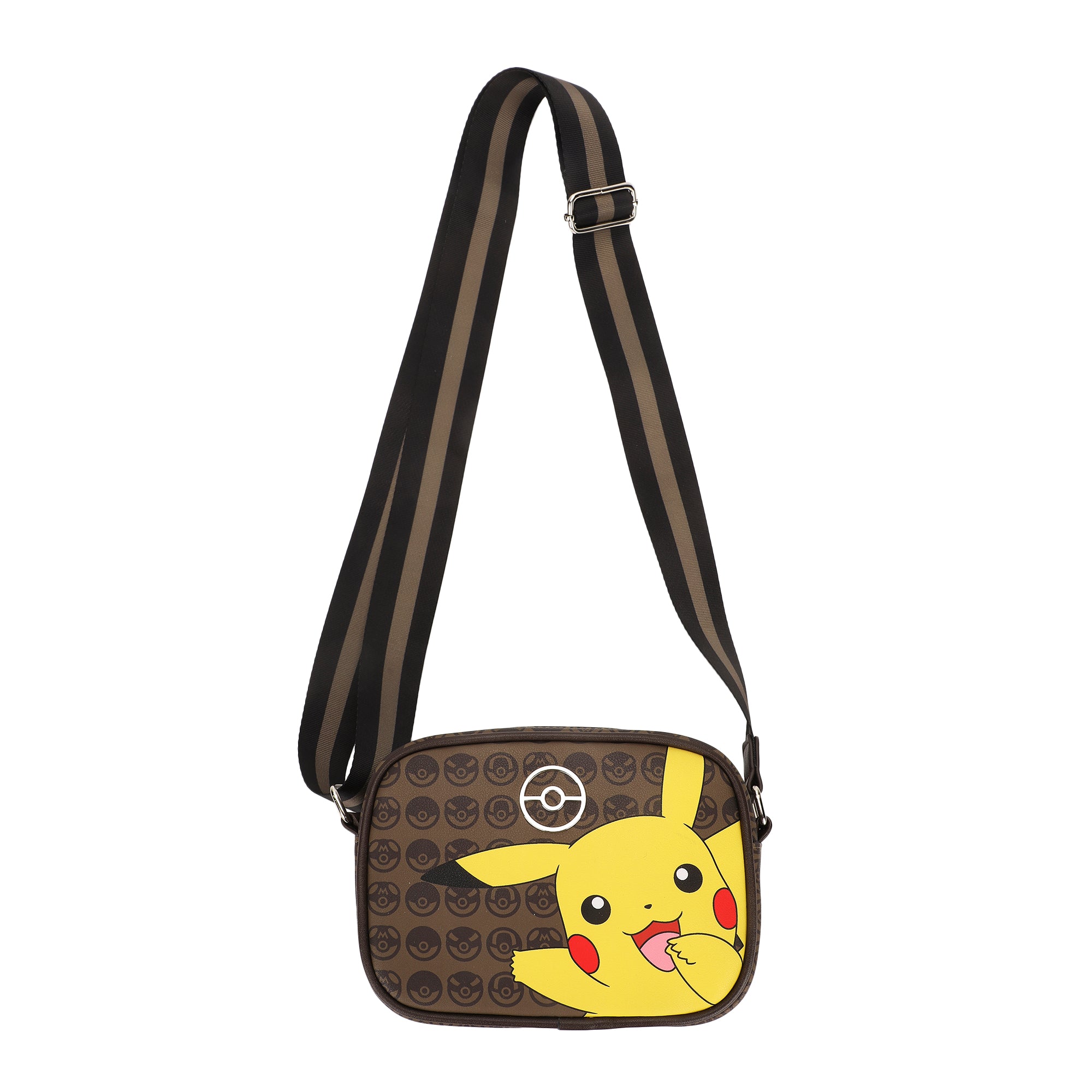 Pokemon Pikachu Crossbody Women'e Bag With Adjustable Strap