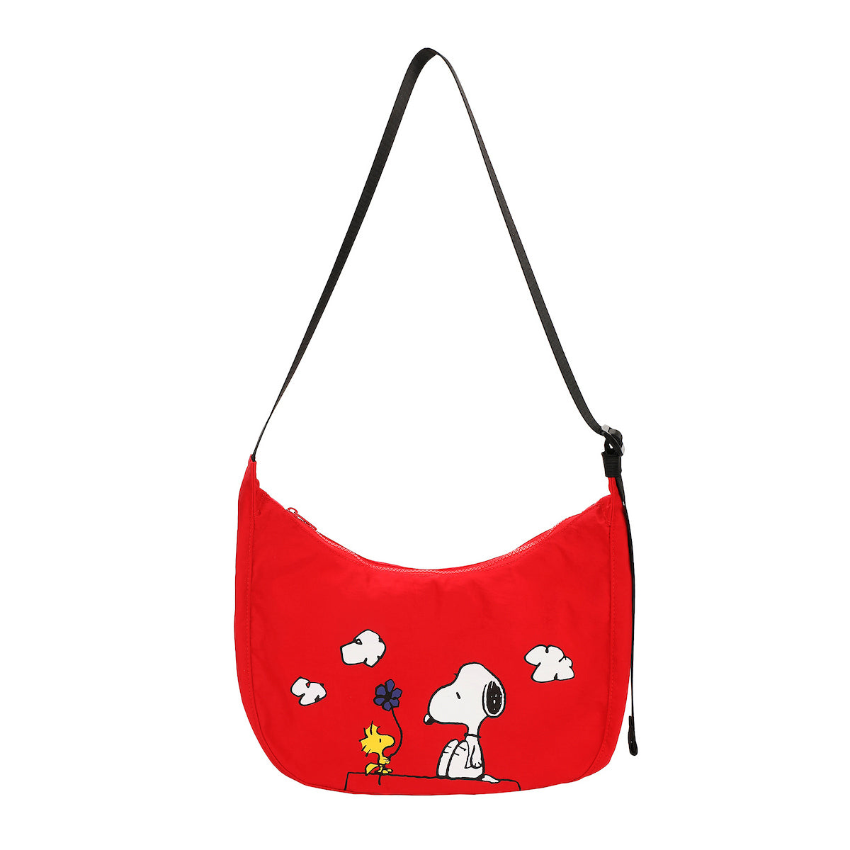 Peanuts Snoopy and Woodstock Women's Red Handbag