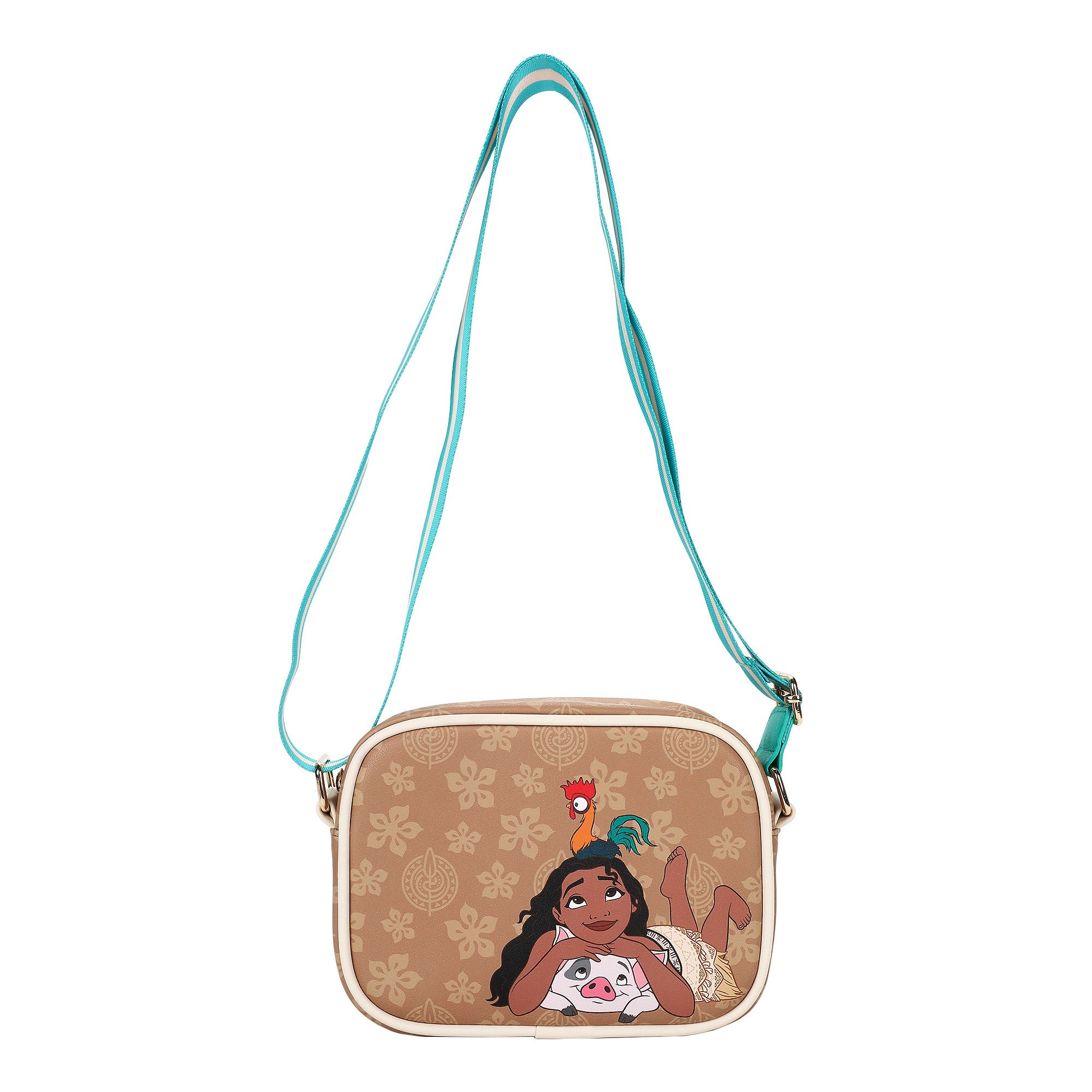 Moana Crossbody 5.25" Handbag with Woven Strap for Adult Fans