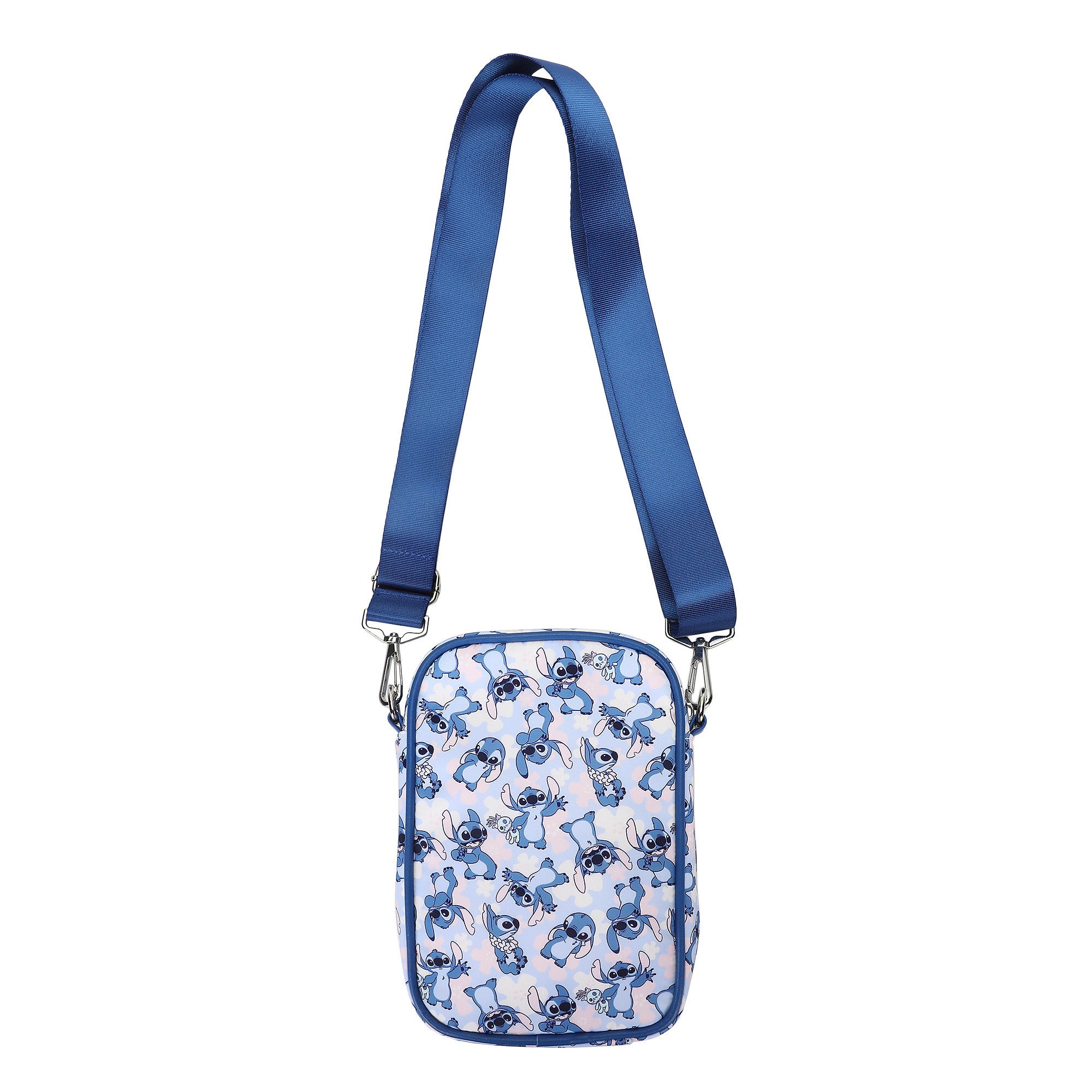 Lilo & Stitch Messenger 8" Handbag with Front Pocket for Women