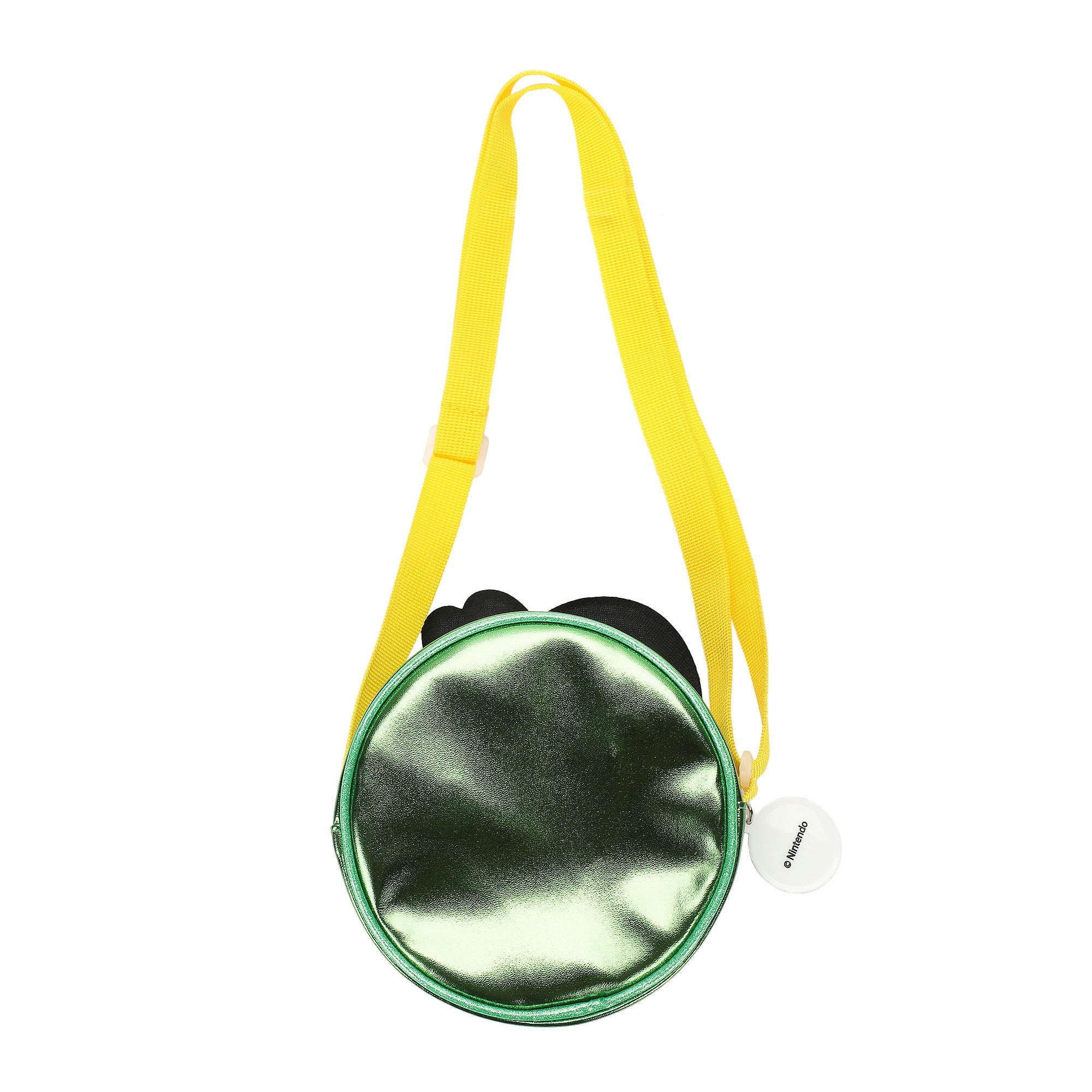 Super Mario Bros Metallic Green Mini Crossbody Handbag for Kids