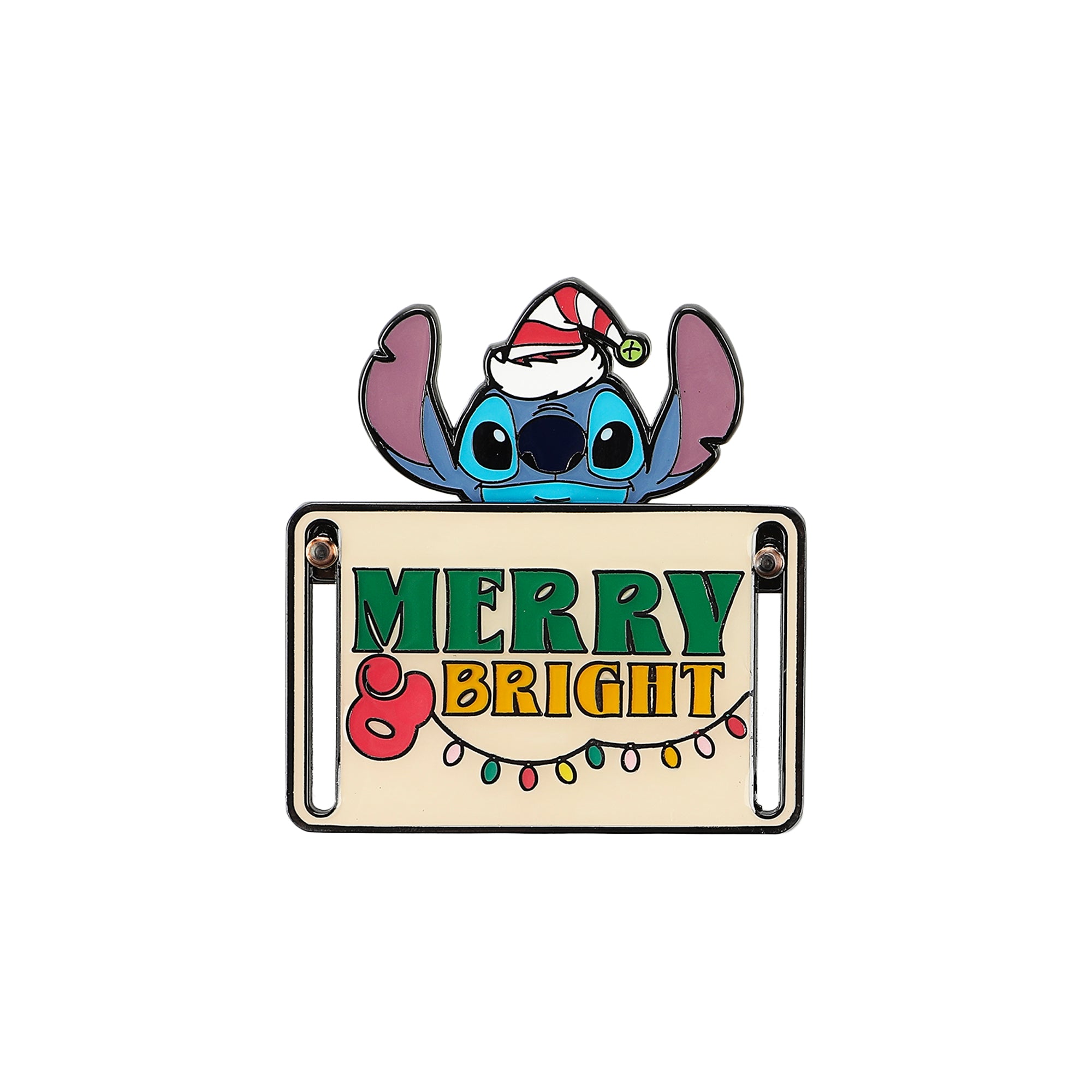 Disney Stitch It's Stitch-mas Time 2-Piece Lapel Pin Set