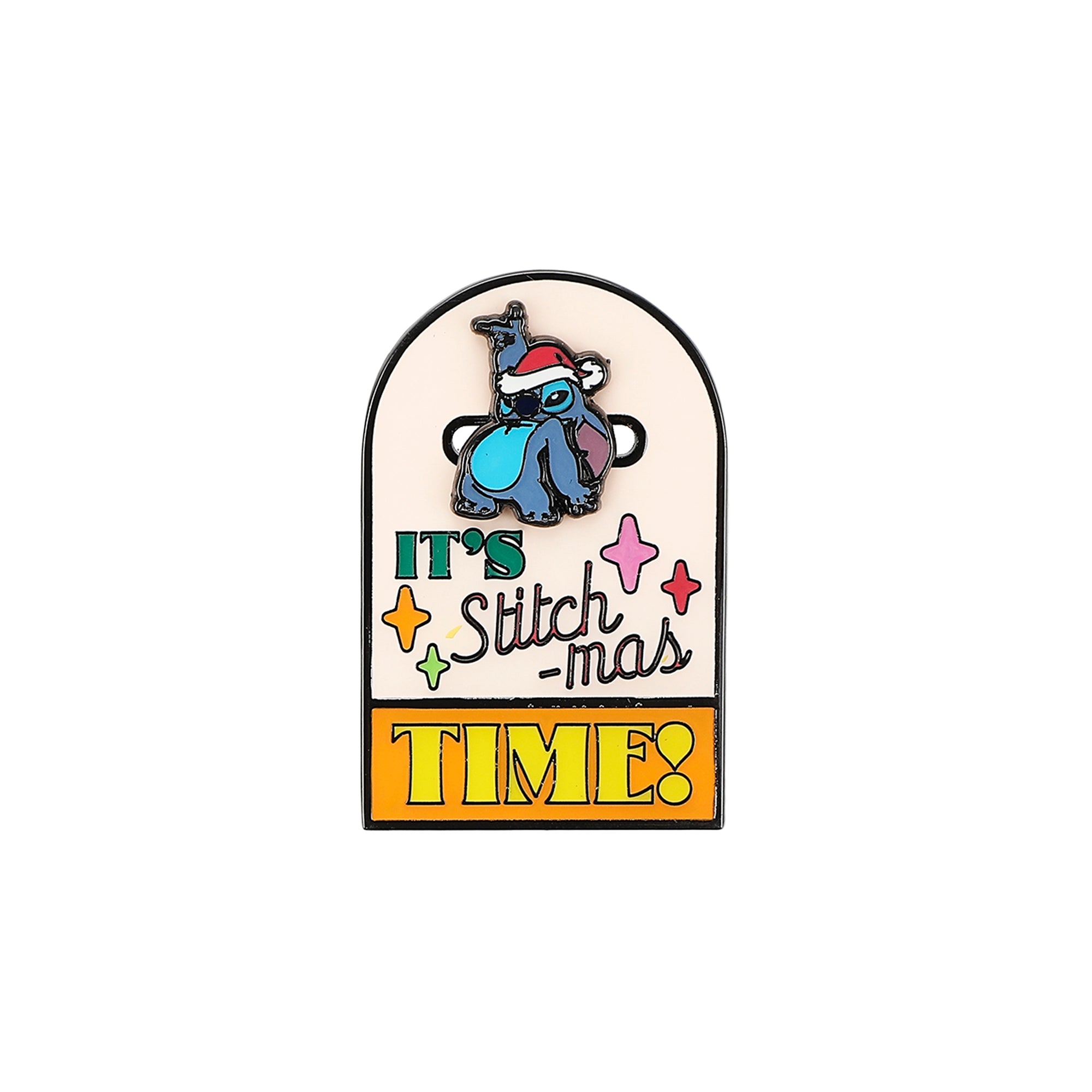 Disney Stitch It's Stitch-mas Time 2-Piece Lapel Pin Set