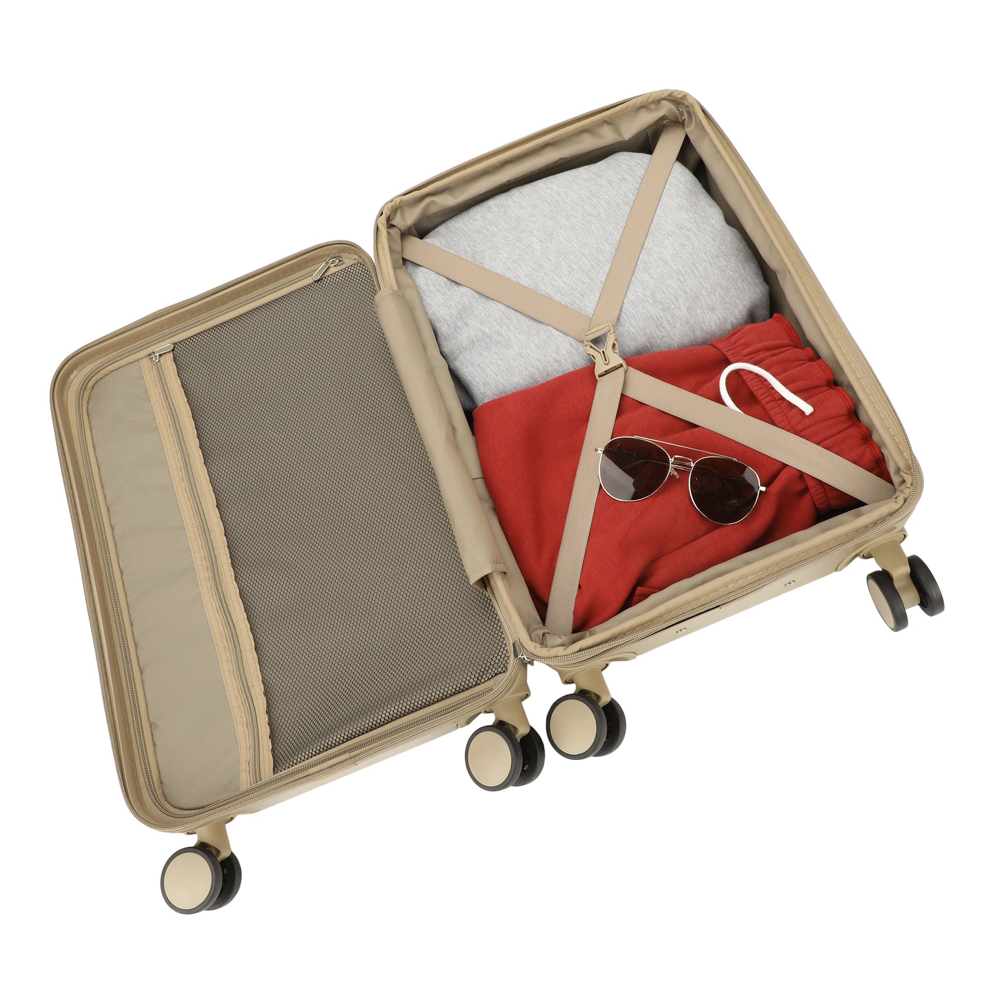 Disney Stitch With Surfboard Light Green 22" Rolling Luggage