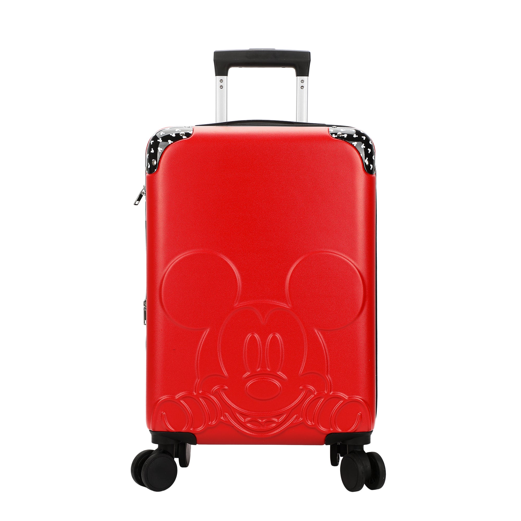 Disney Mickey Mouse Red 20" Adult Hardside Rolling Luggage