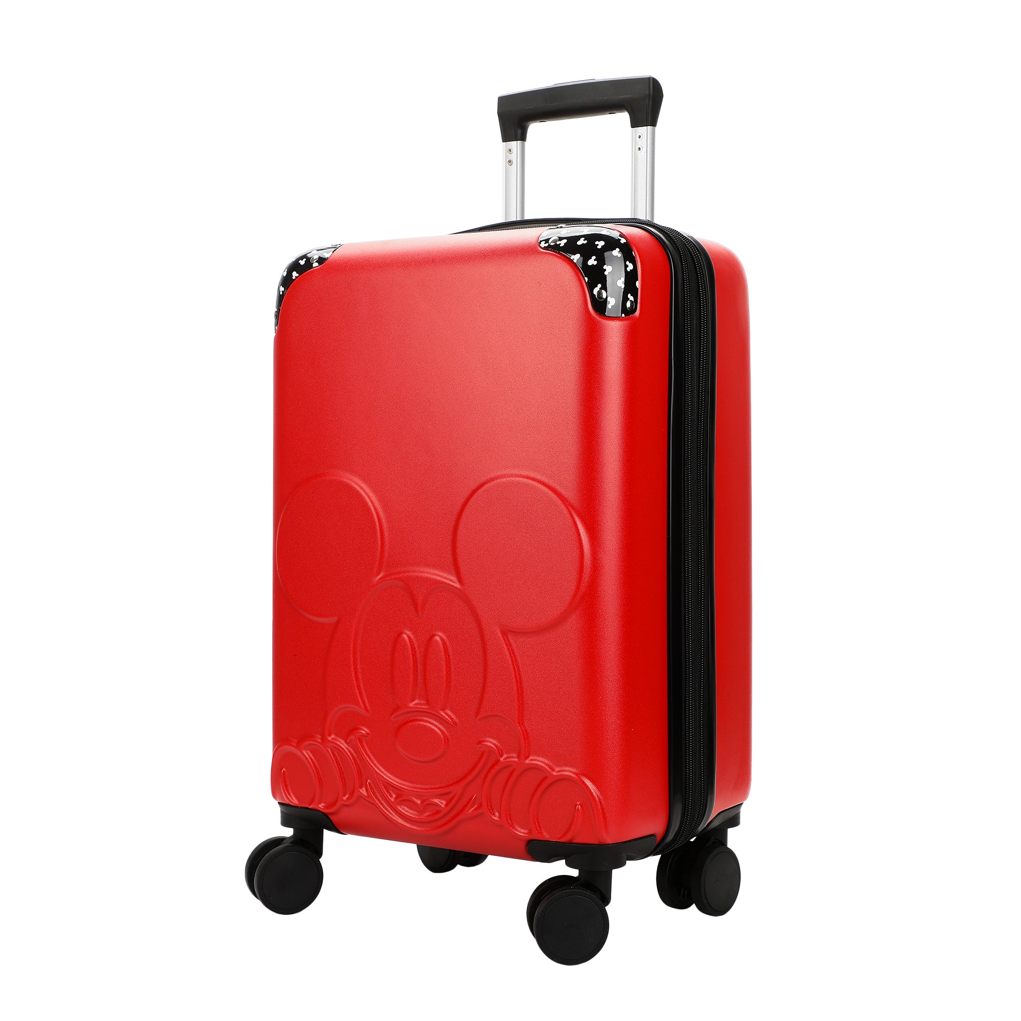 Disney Mickey Mouse Red 20" Adult Hardside Rolling Luggage