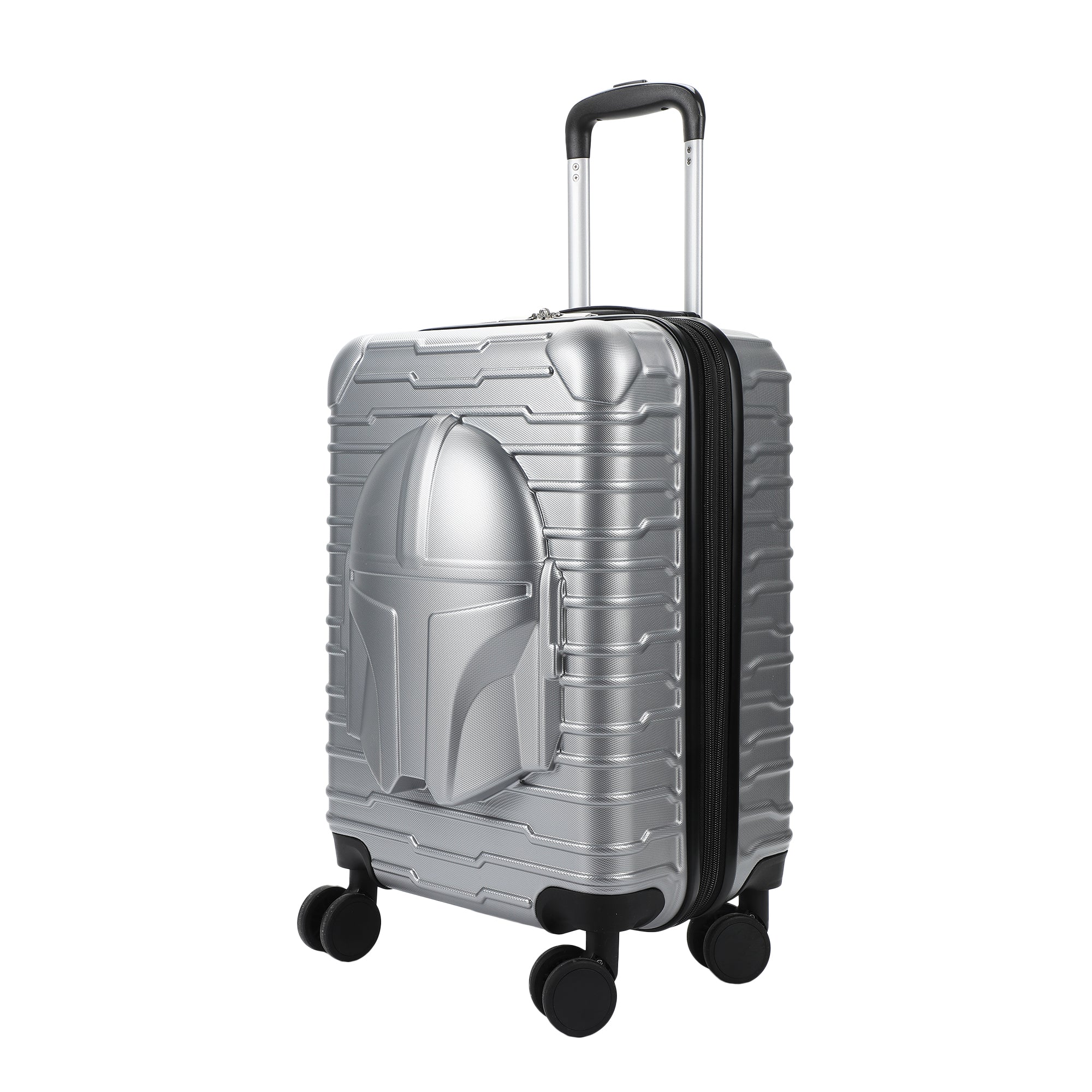 The Mandalorian Helmet Weatherproof 20" Rolling Luggage