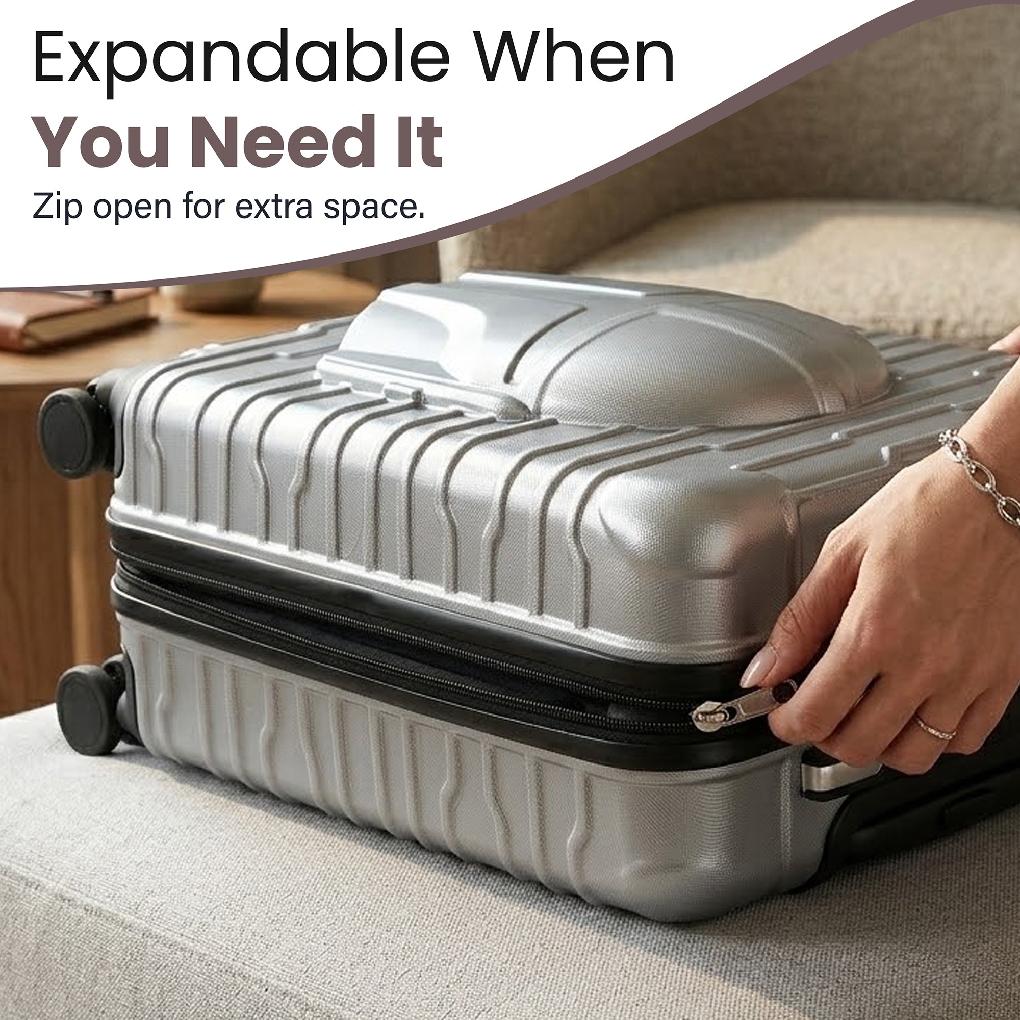 The Mandalorian Helmet Weatherproof 20" Rolling Luggage