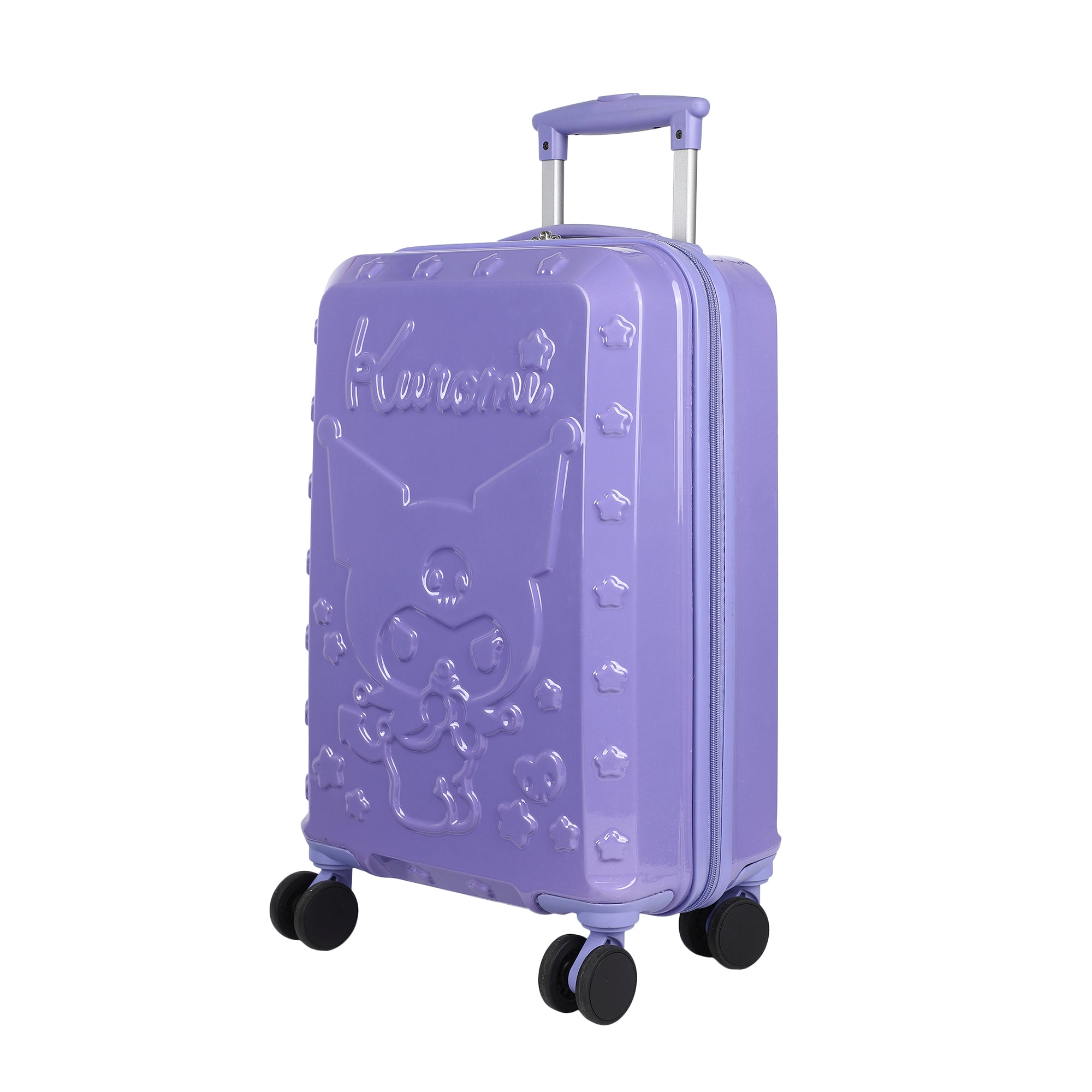 Kuromi Monochrome Character light weight 20" Rolling Luggage