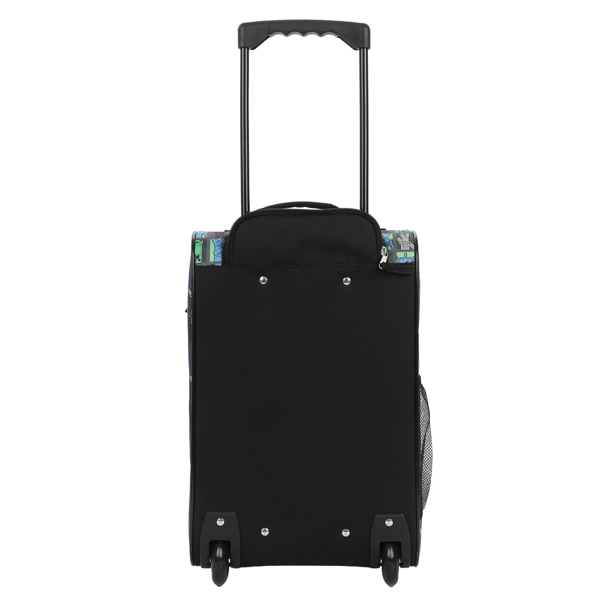 Minecraft Creeper Youth 18 Soft Sided Roller Carry-On Travel Suitcase