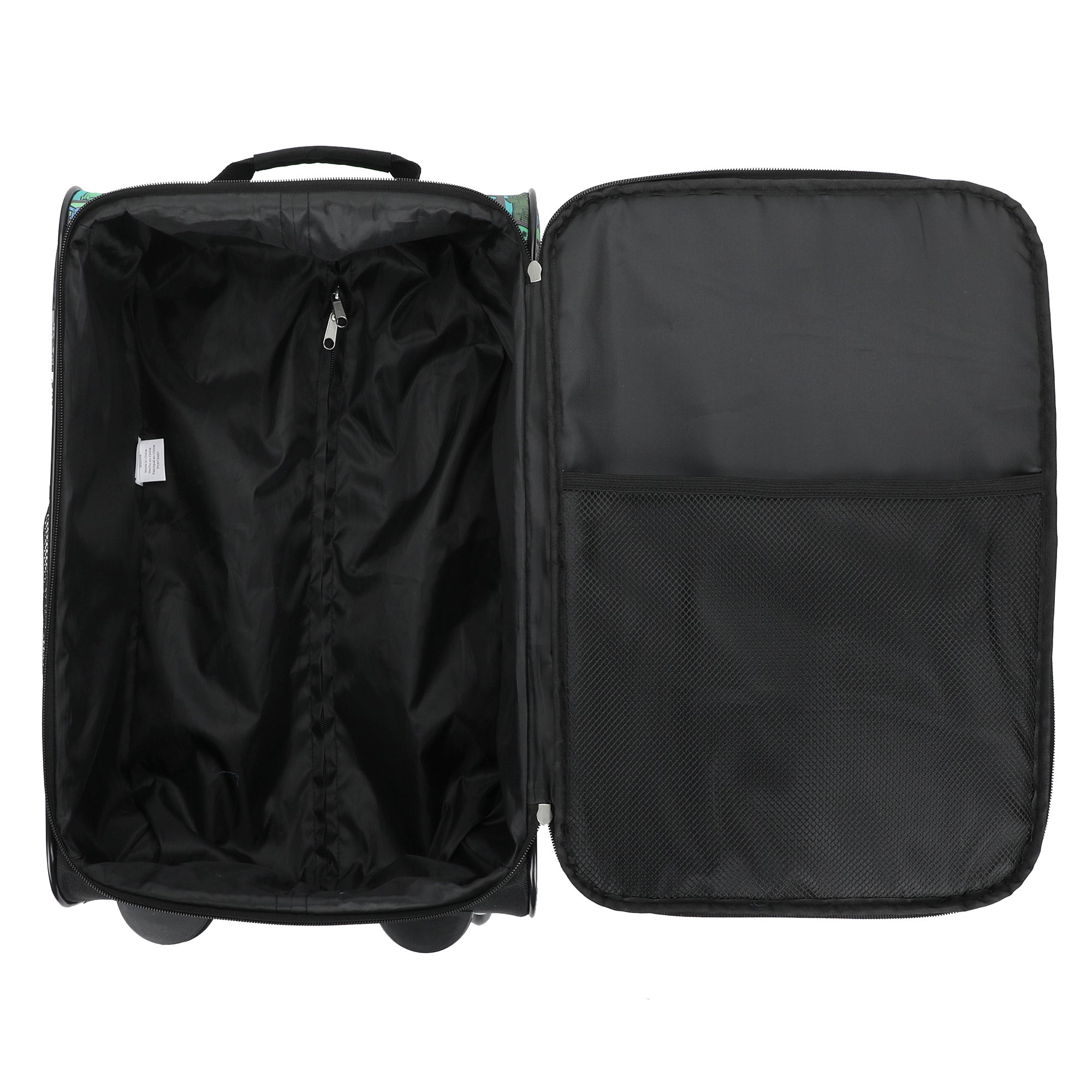 Minecraft Creeper Youth 18 Soft Sided Roller Carry-On Travel Suitcase