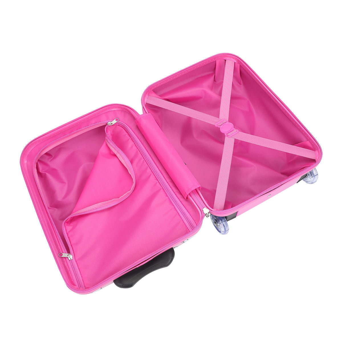 Hello Kitty Apples & Bows Pink 16.5" Youth 2-Wheel Luggage