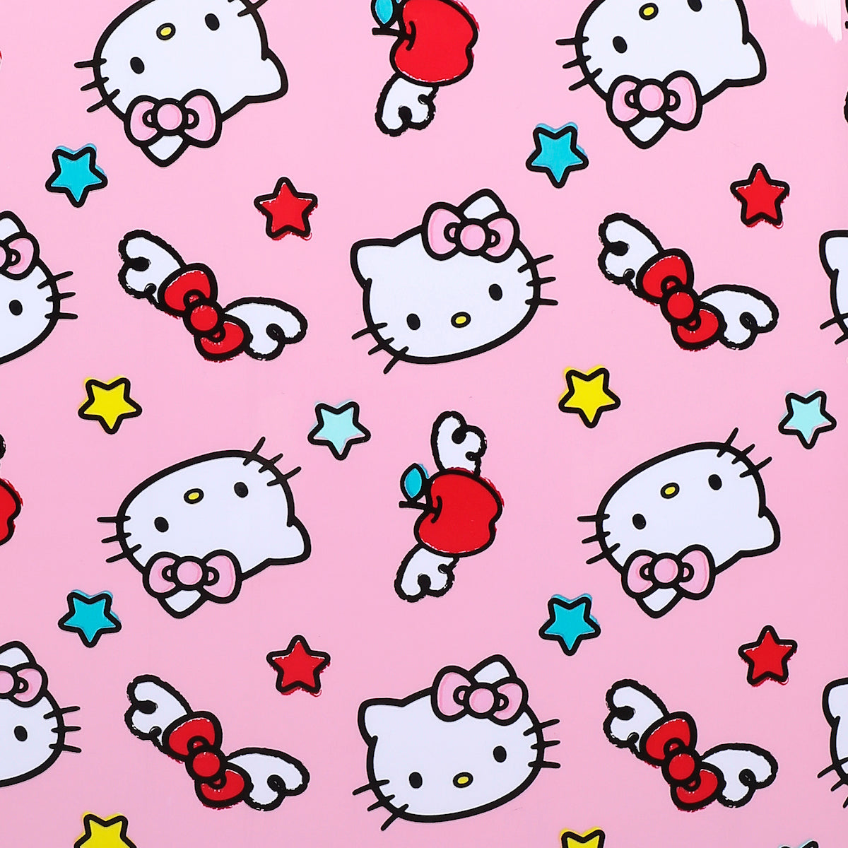 Hello Kitty Apples & Bows Pink 16.5" Youth 2-Wheel Luggage